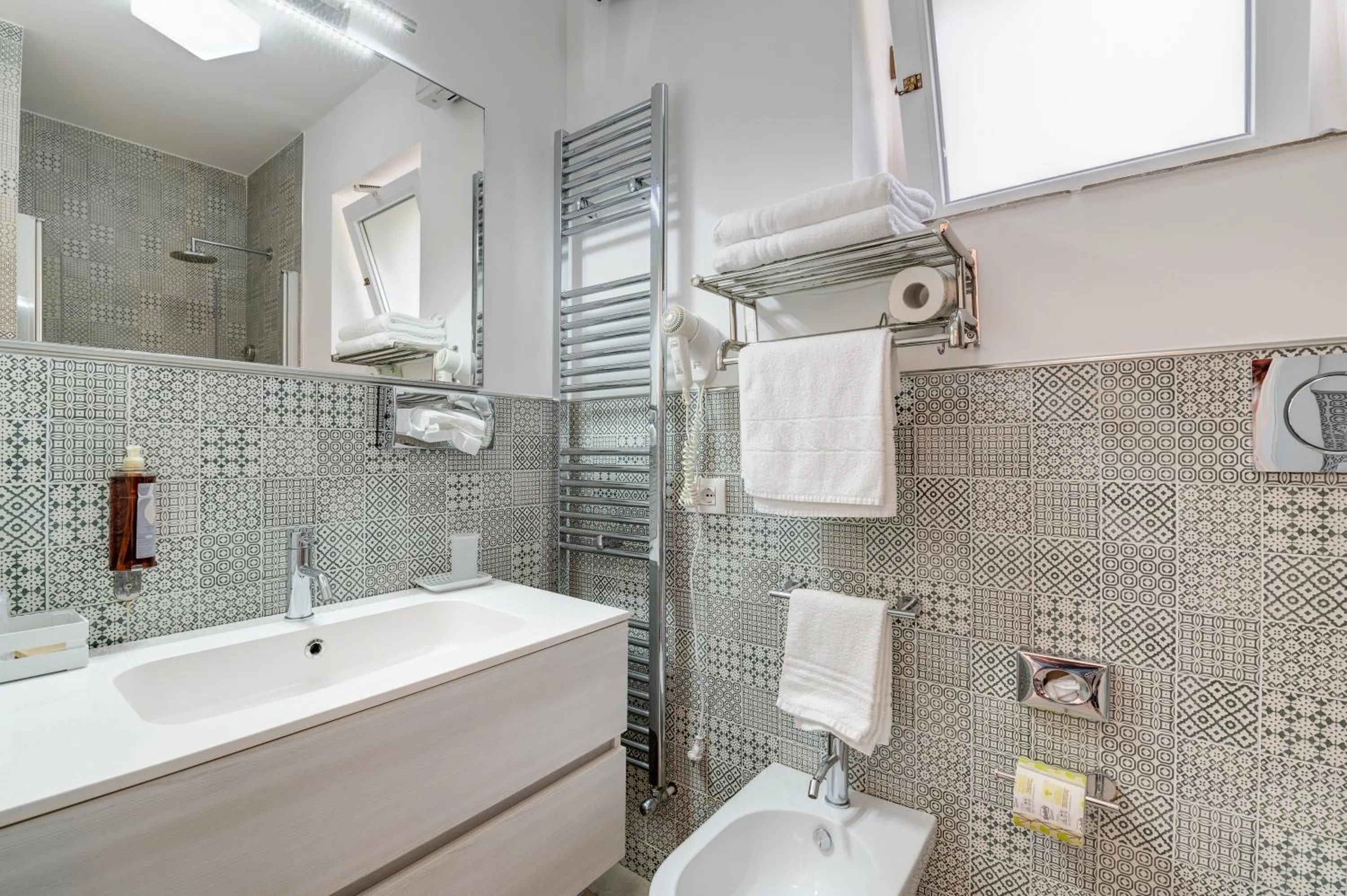 Shower in La Terrazza Sulla Rupe Relais