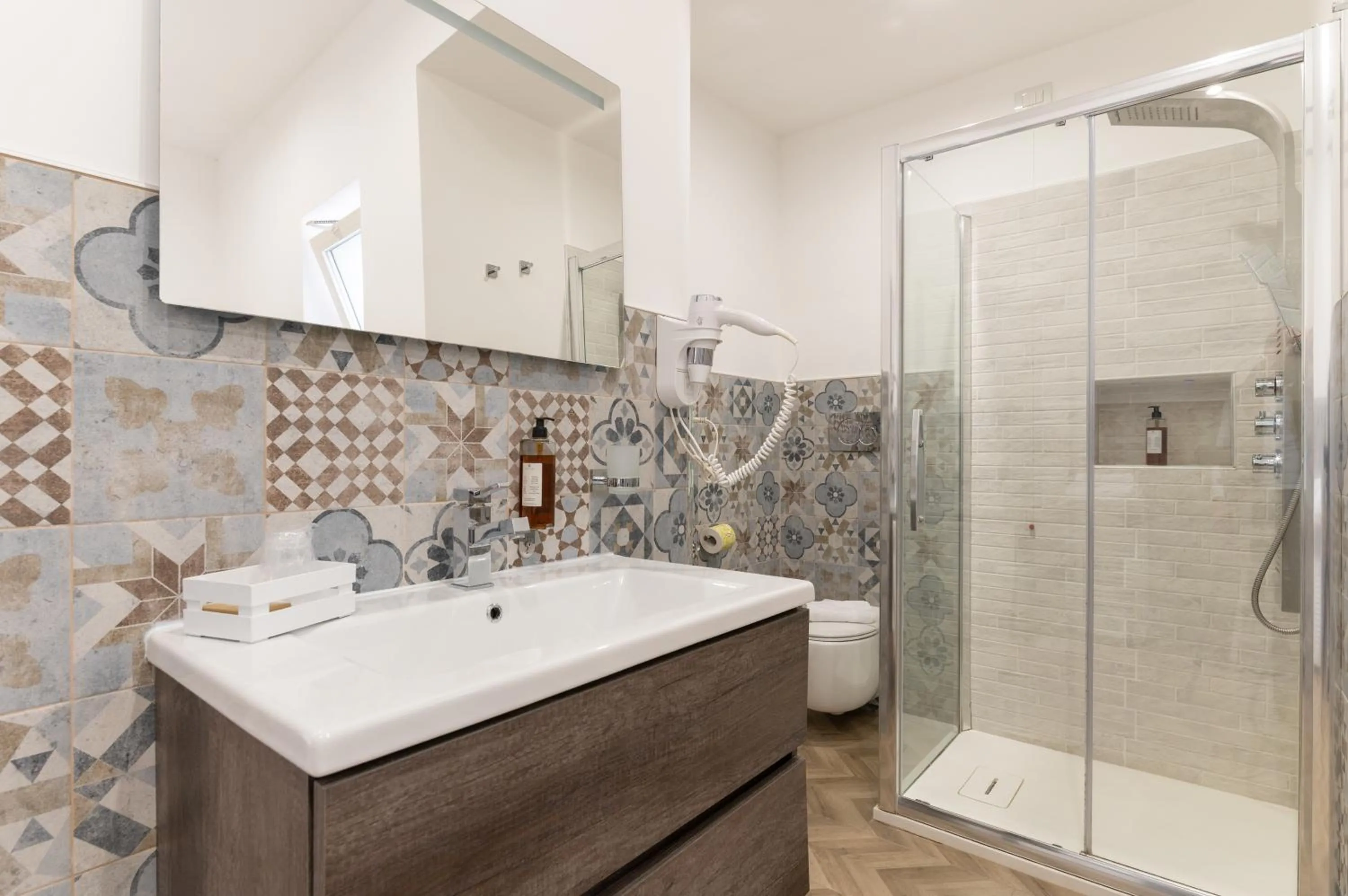 Shower in La Terrazza Sulla Rupe Relais