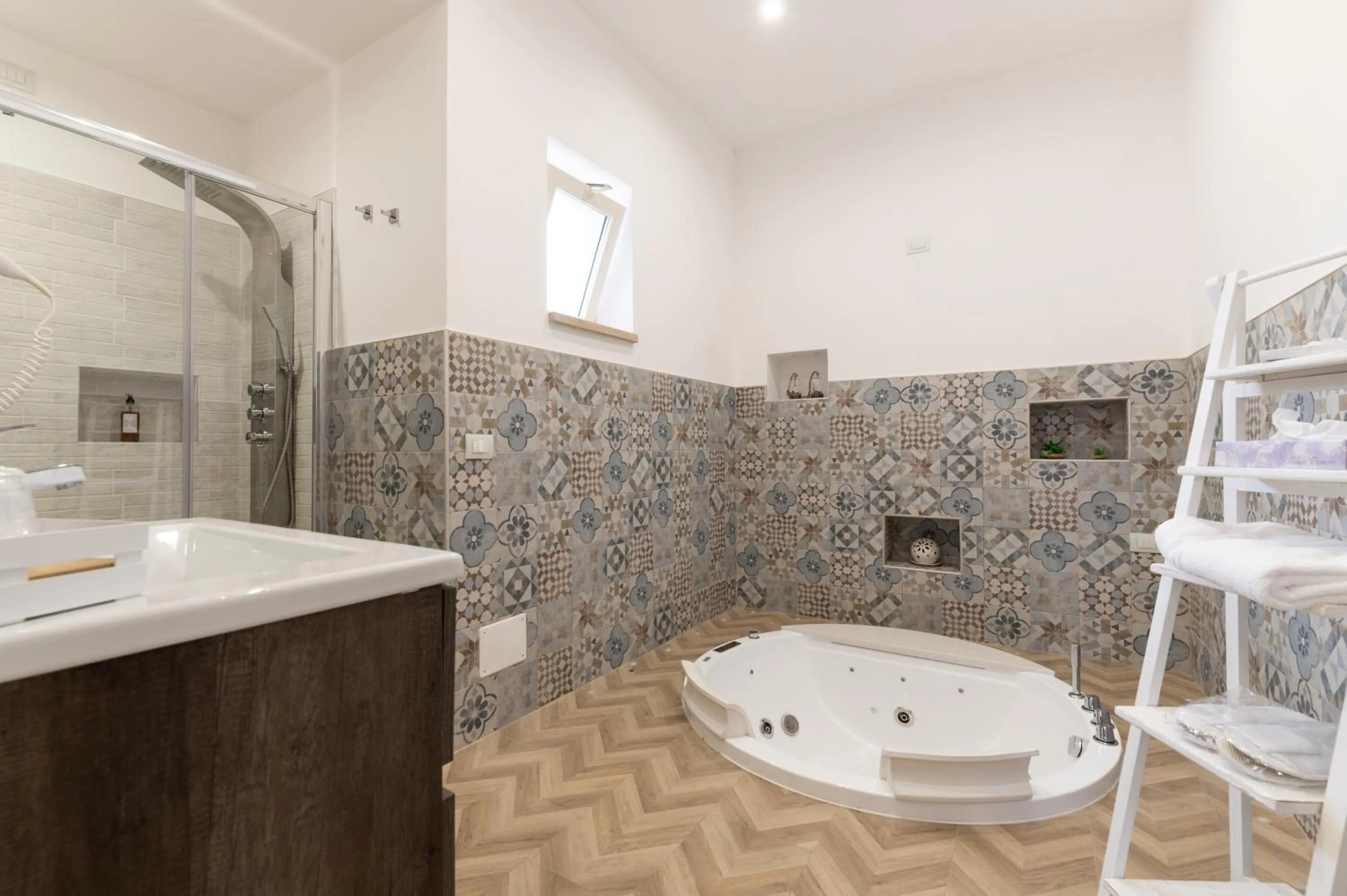 Shower in La Terrazza Sulla Rupe Relais