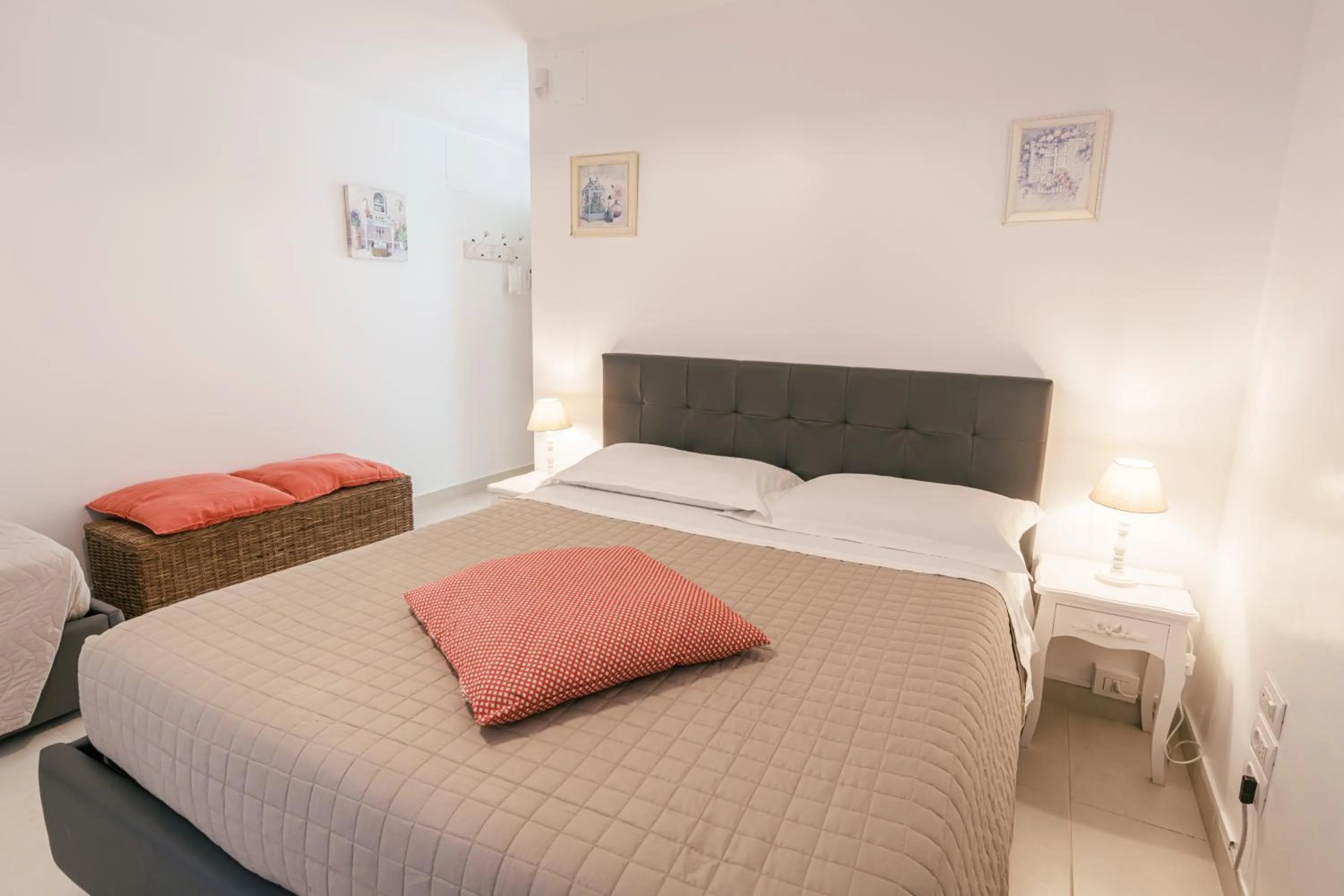 Bed in La Terrazza Sulla Rupe Relais