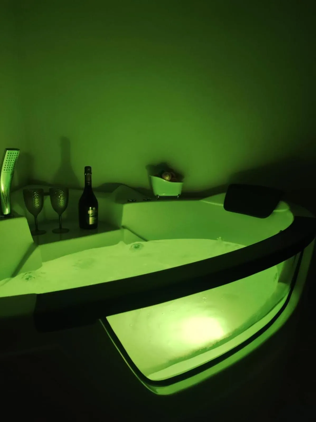 Hot Tub in B&B Anter