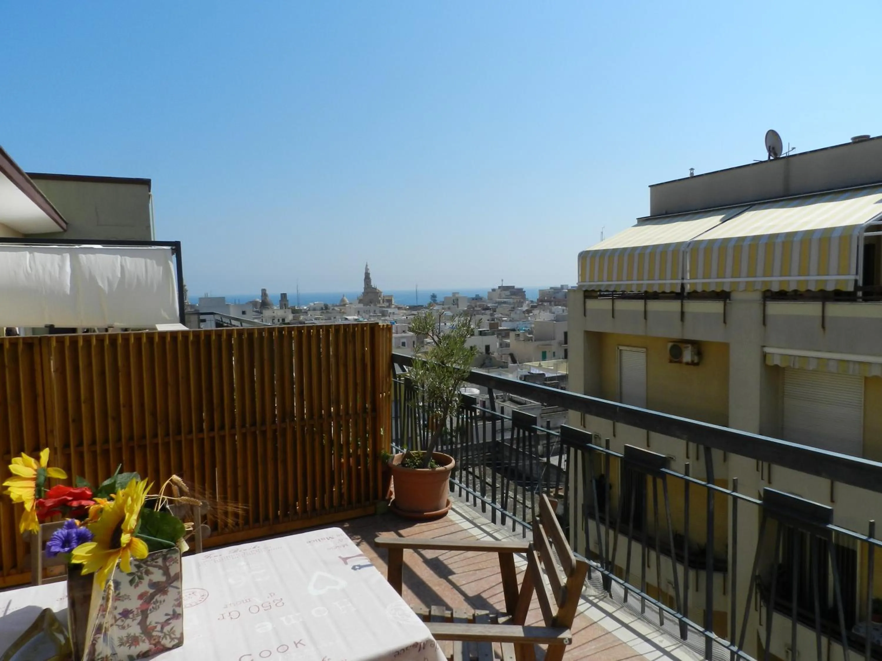 Sea view in B&B Anter