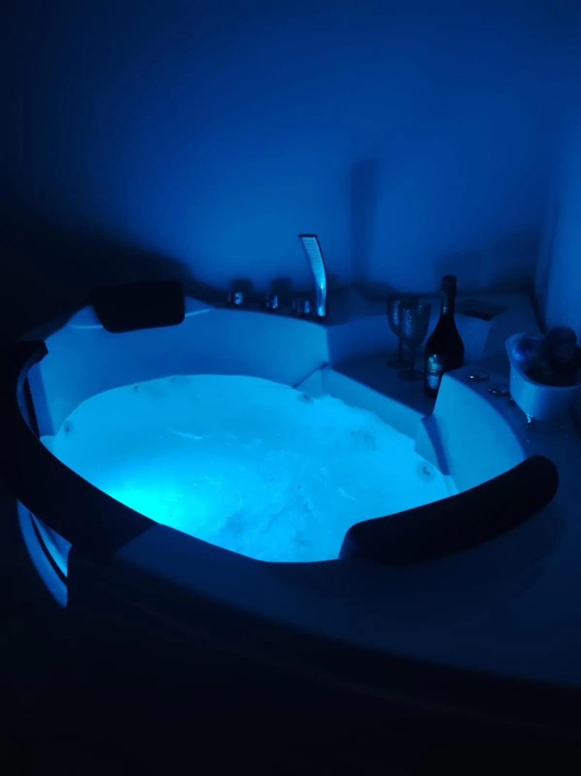 Hot Tub in B&B Anter