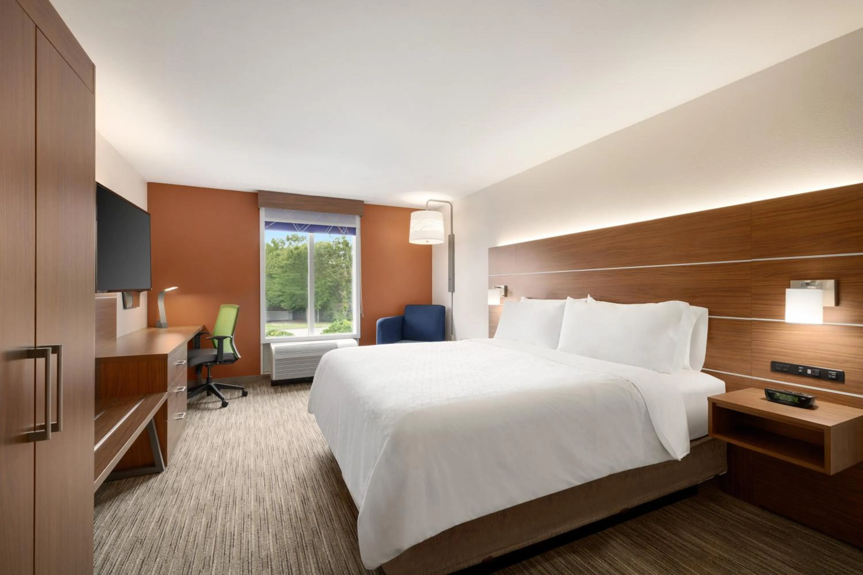 Photo of the whole room, Bed in Holiday Inn Express Hotel & Suites Auburn - University Area by IHG