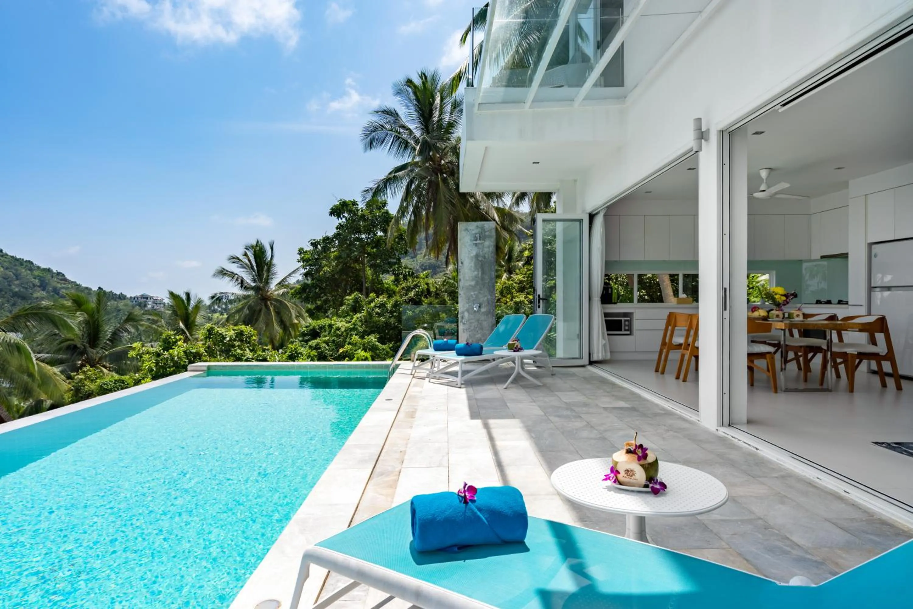 Balcony/Terrace in Villa Melo