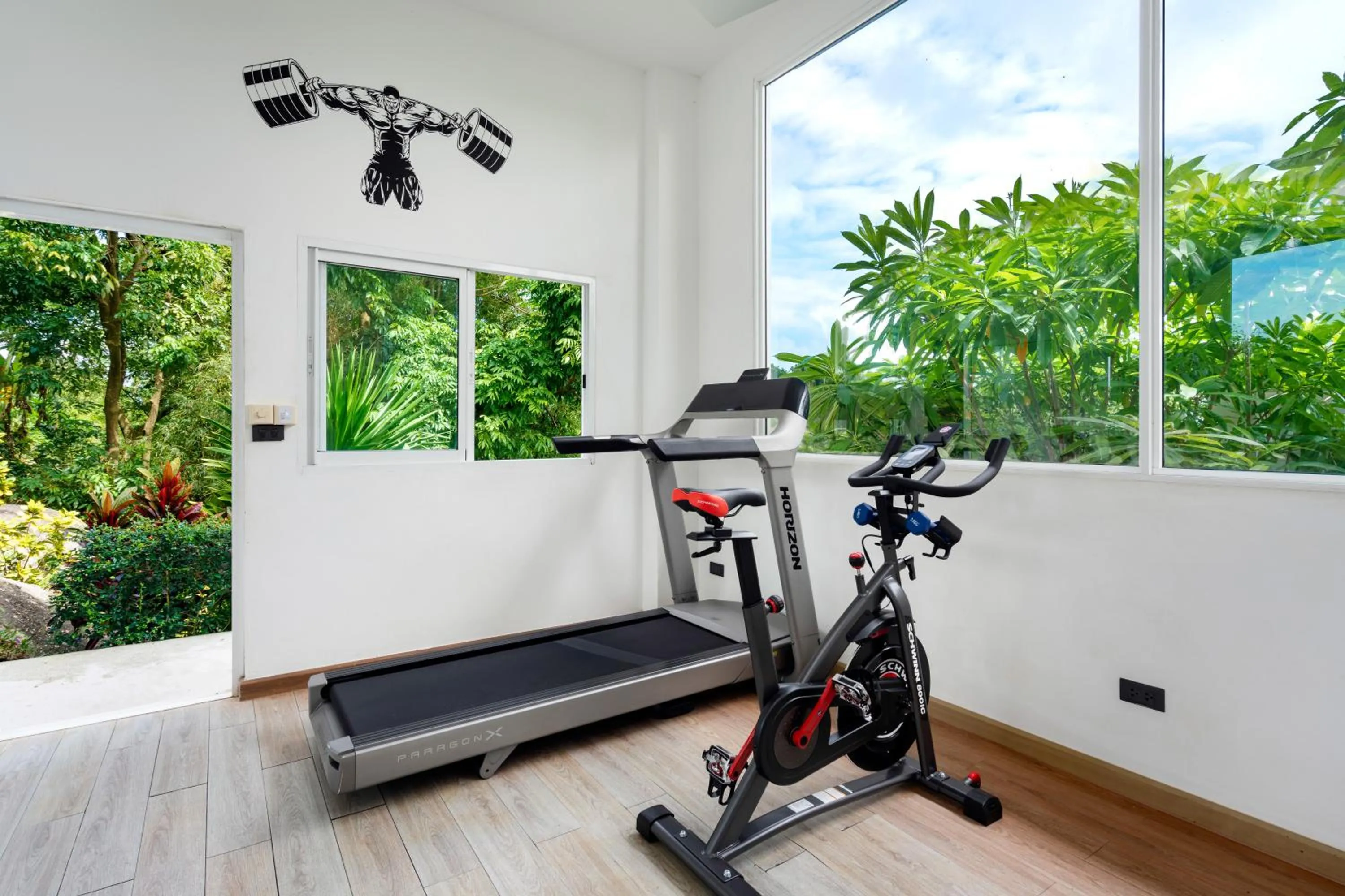 Fitness centre/facilities in Villa Melo