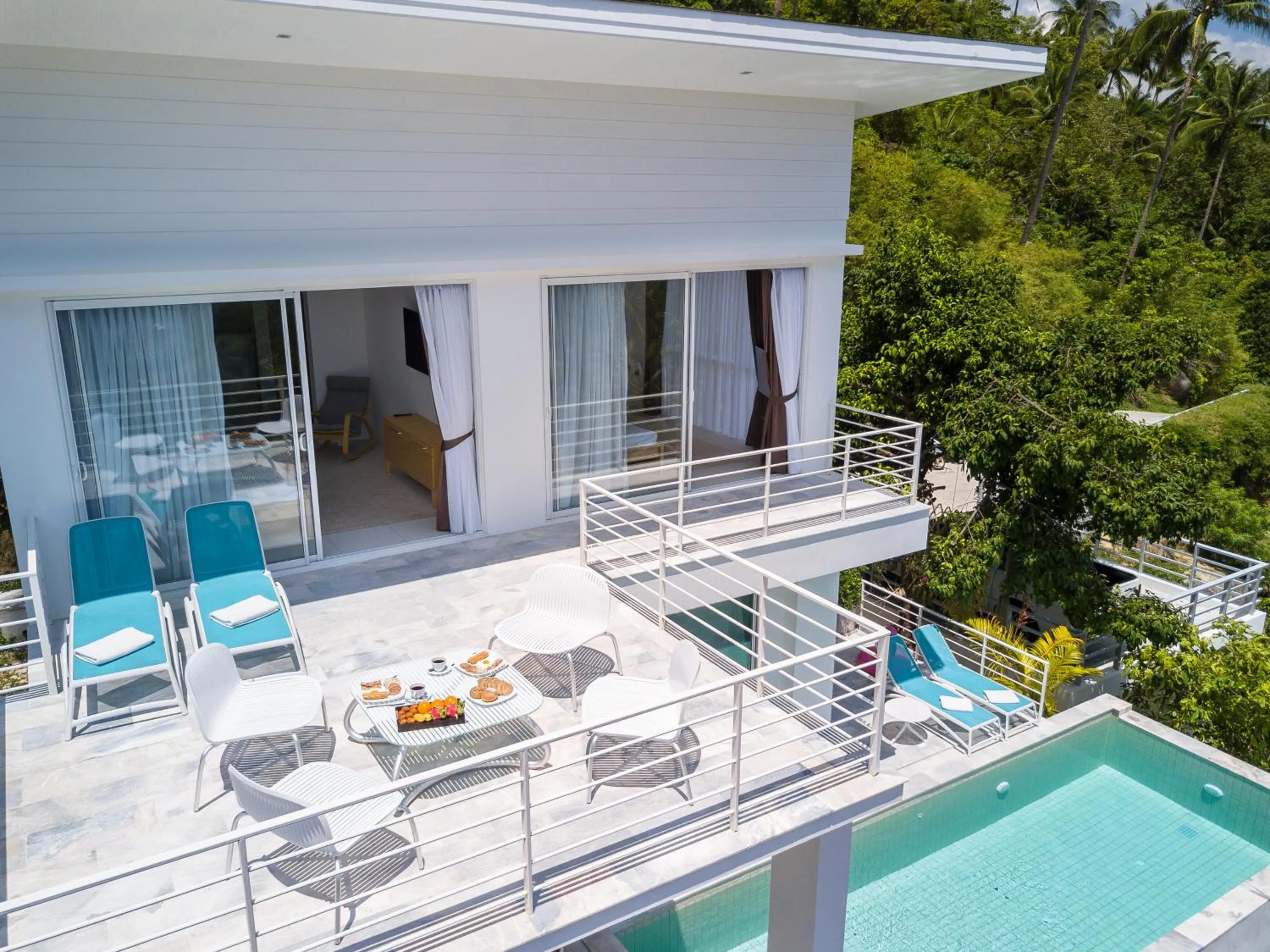 Balcony/Terrace in Villa Melo