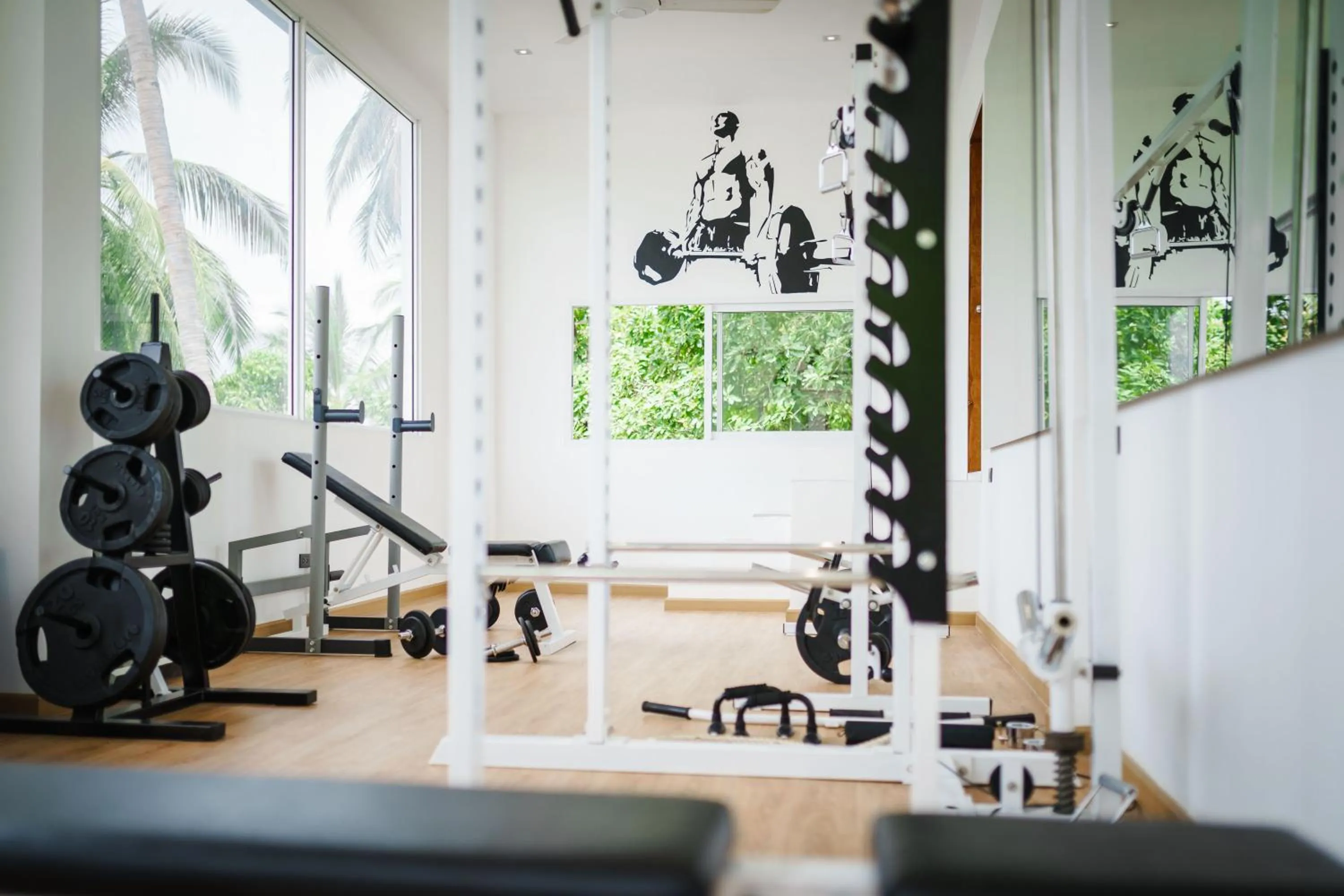 Fitness centre/facilities in Villa Melo