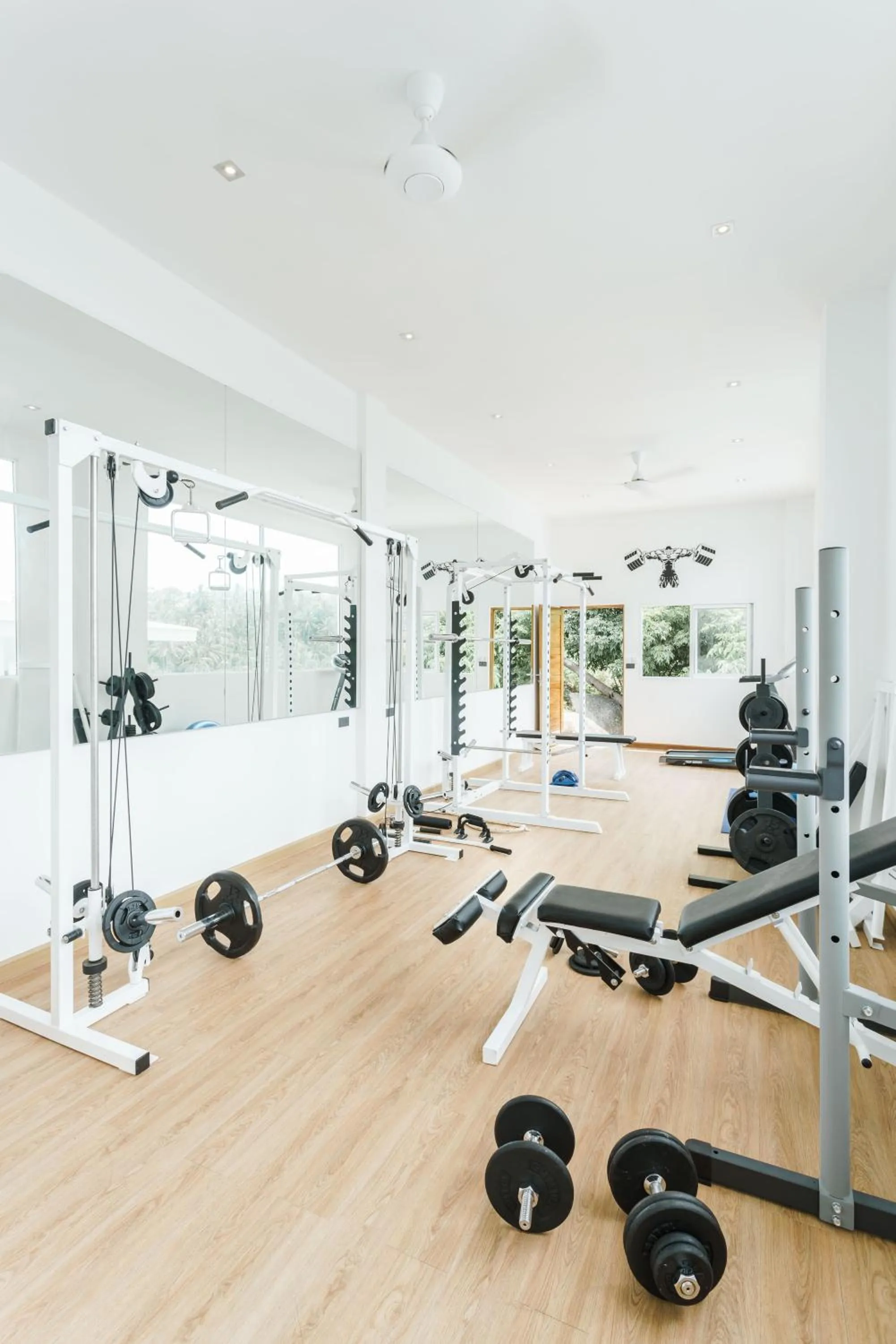 Fitness centre/facilities in Villa Melo