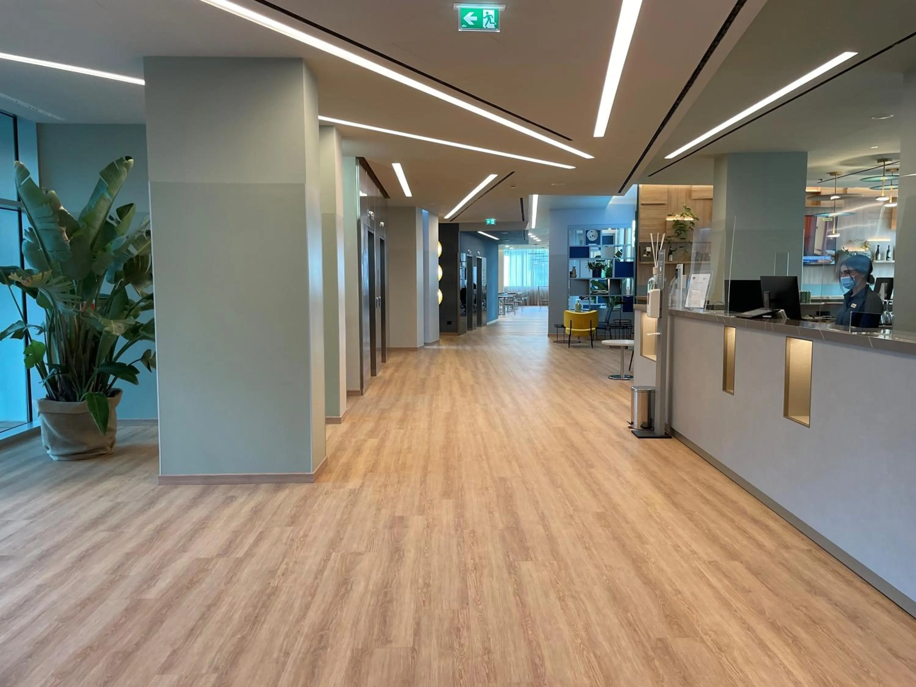 Lobby or reception in H2C Hotel Milanofiori