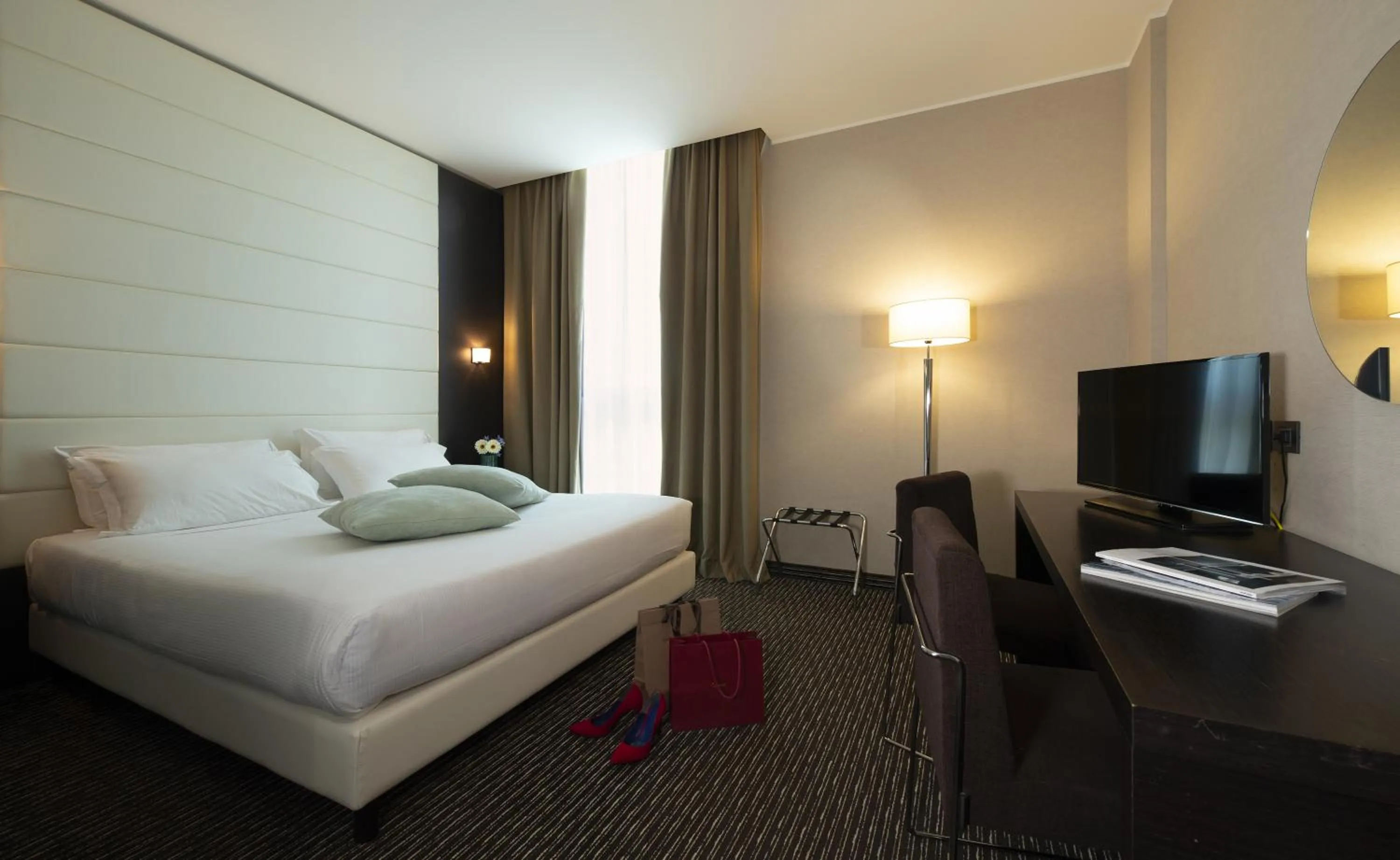 Bed in H2C Hotel Milanofiori