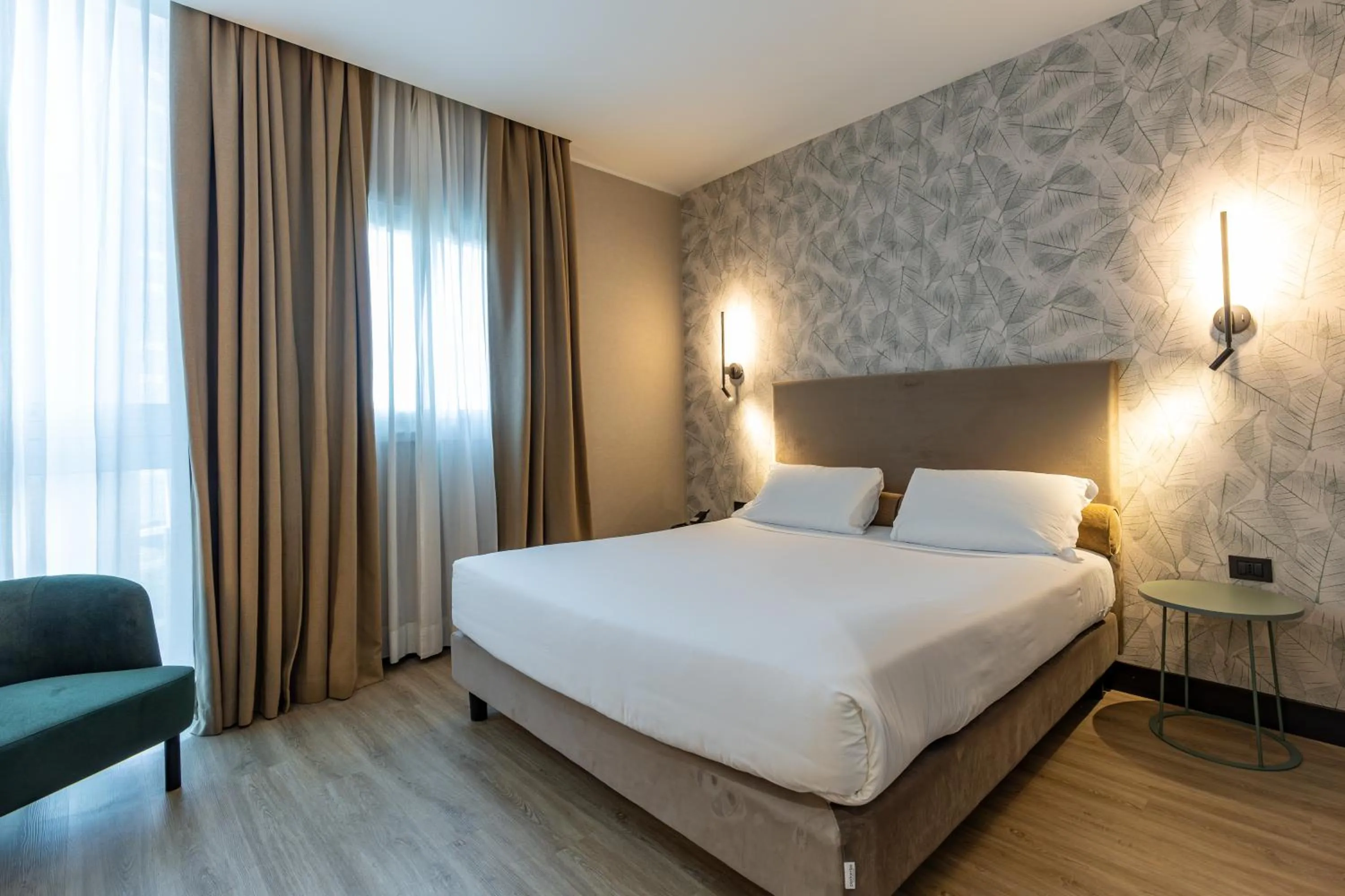 Bed in H2C Hotel Milanofiori