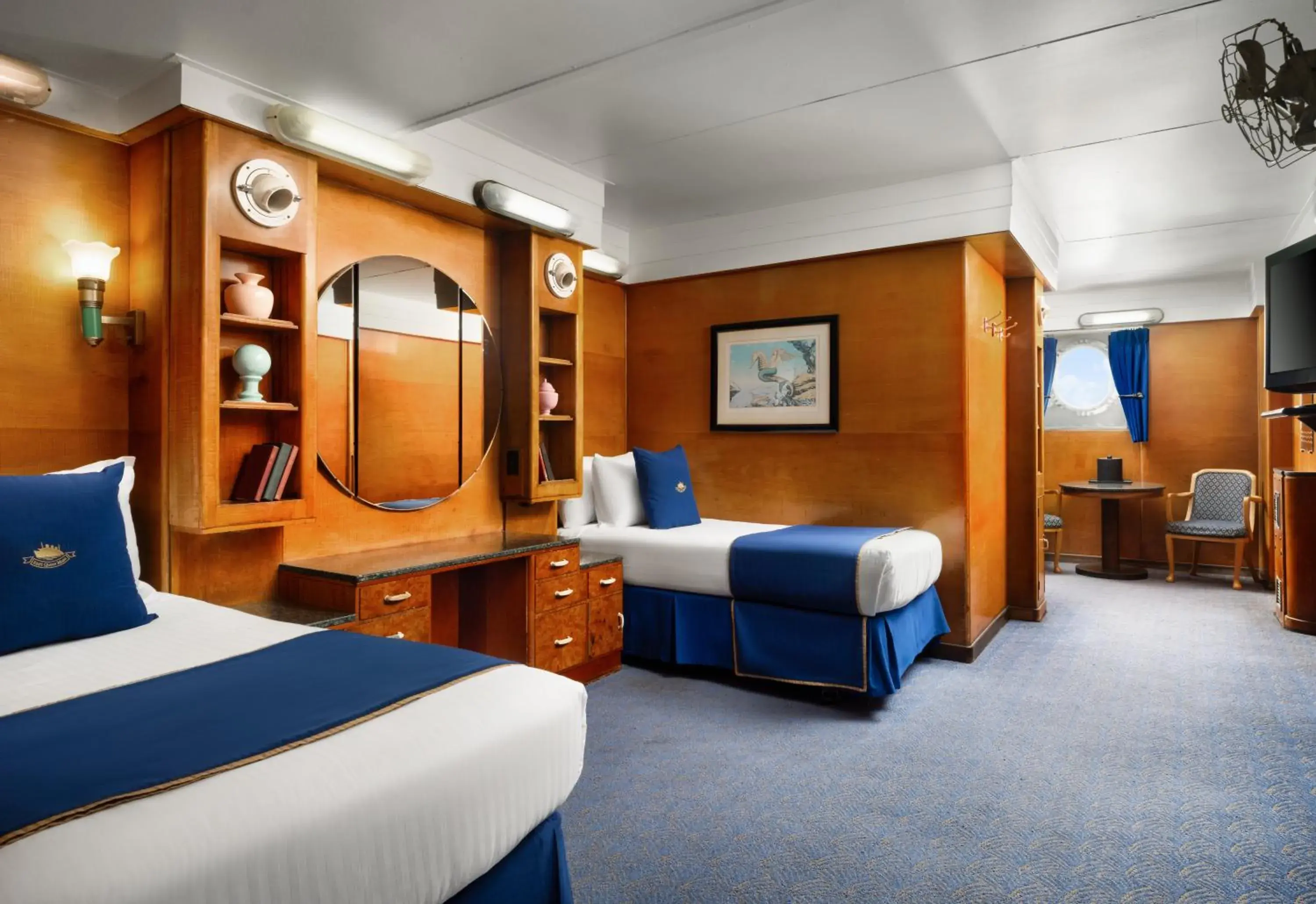 Portside Deluxe Twin in The Queen Mary Portside Deluxe Twin in The Queen Mary