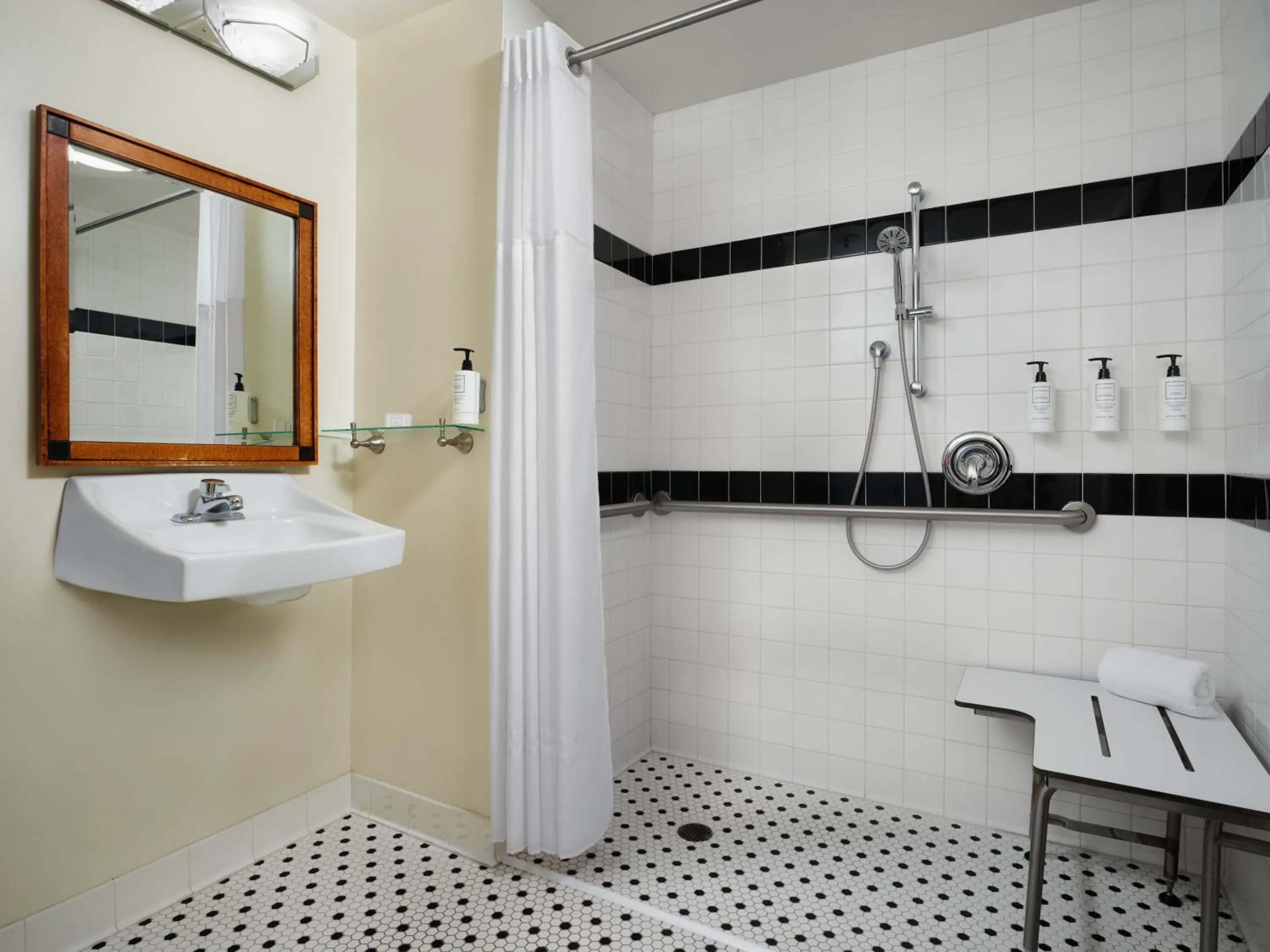 Shower in The Queen Mary