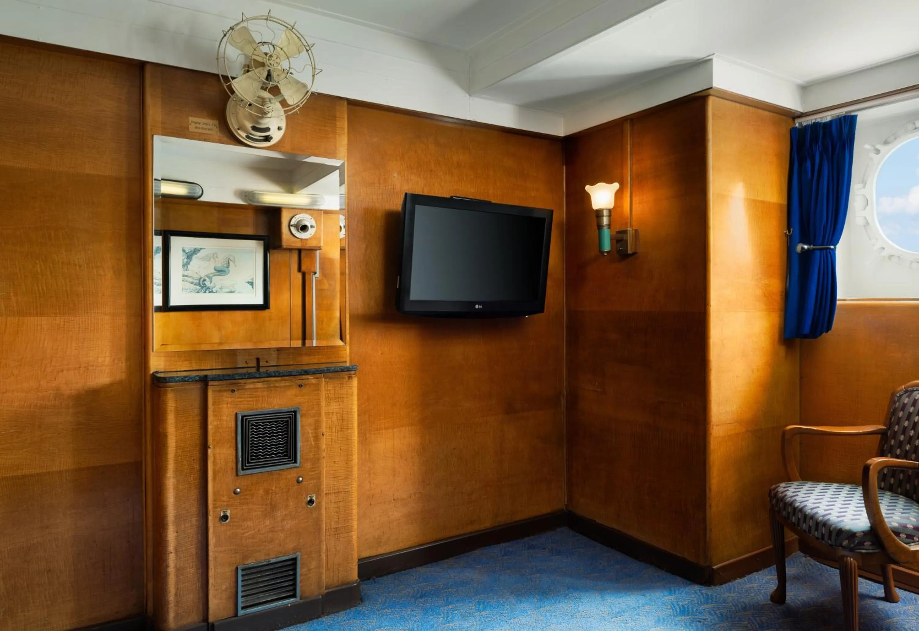 TV and multimedia in The Queen Mary