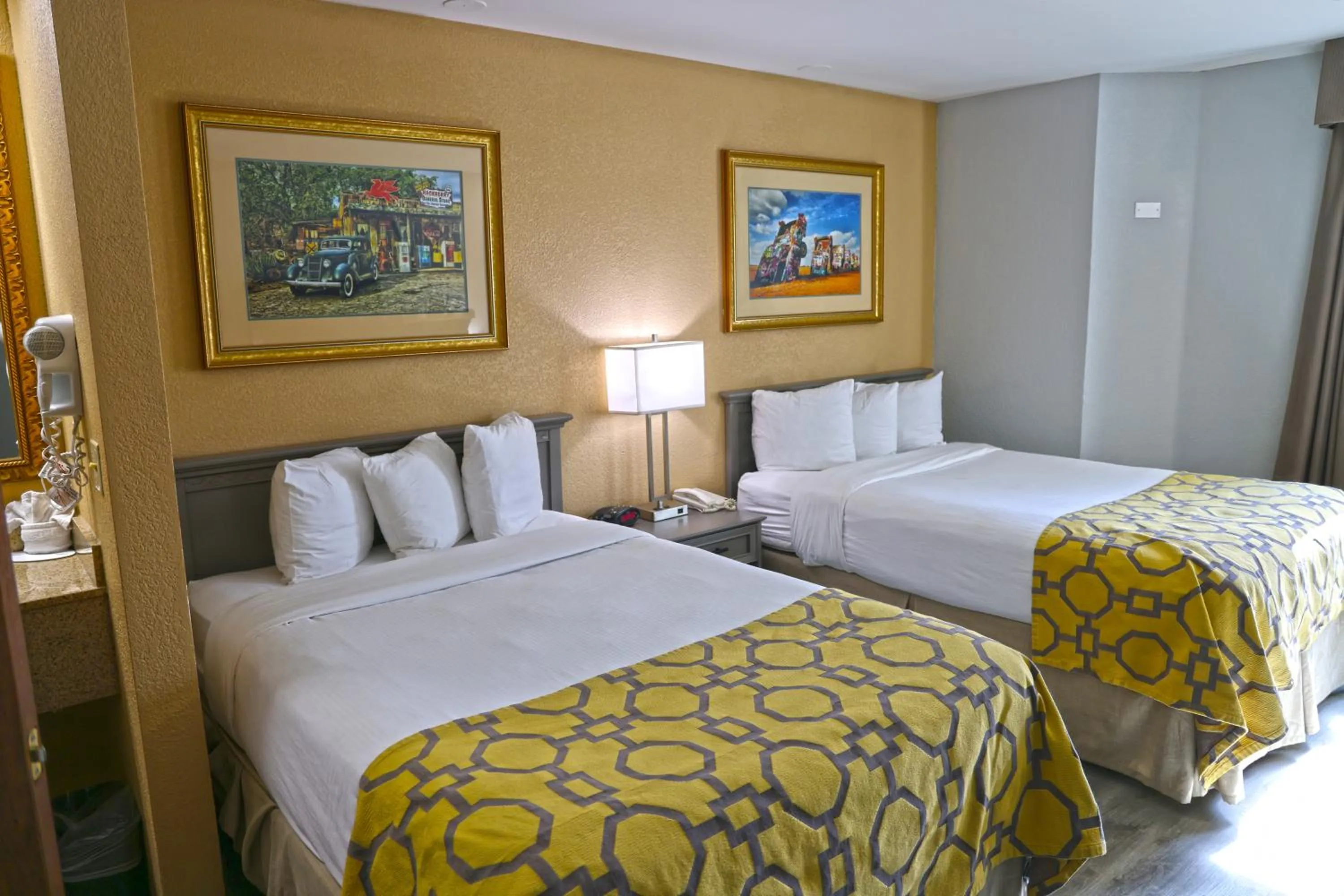 Bedroom, Bed in Baymont by Wyndham Barstow Historic Route 66