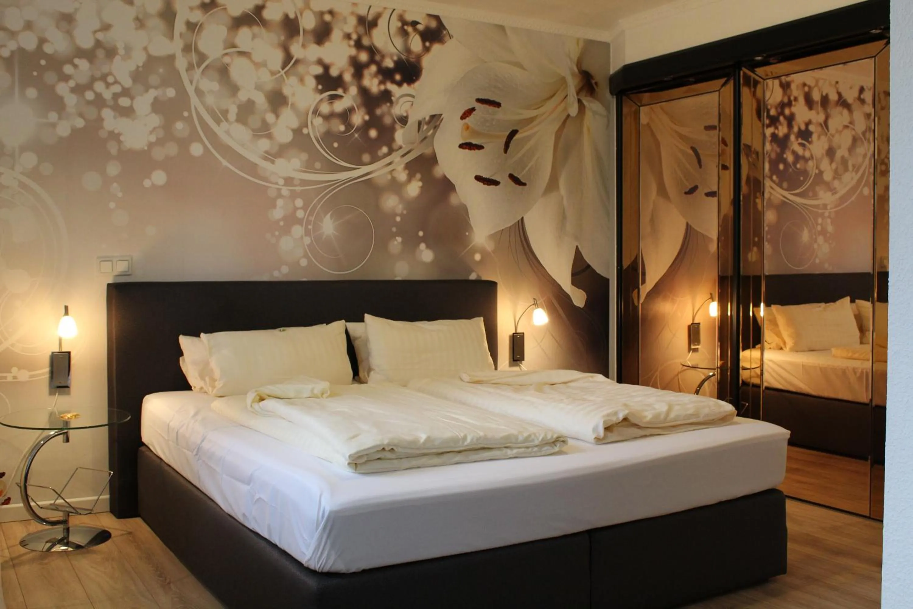 Bedroom, Bed in Landhaus Wörpedorf