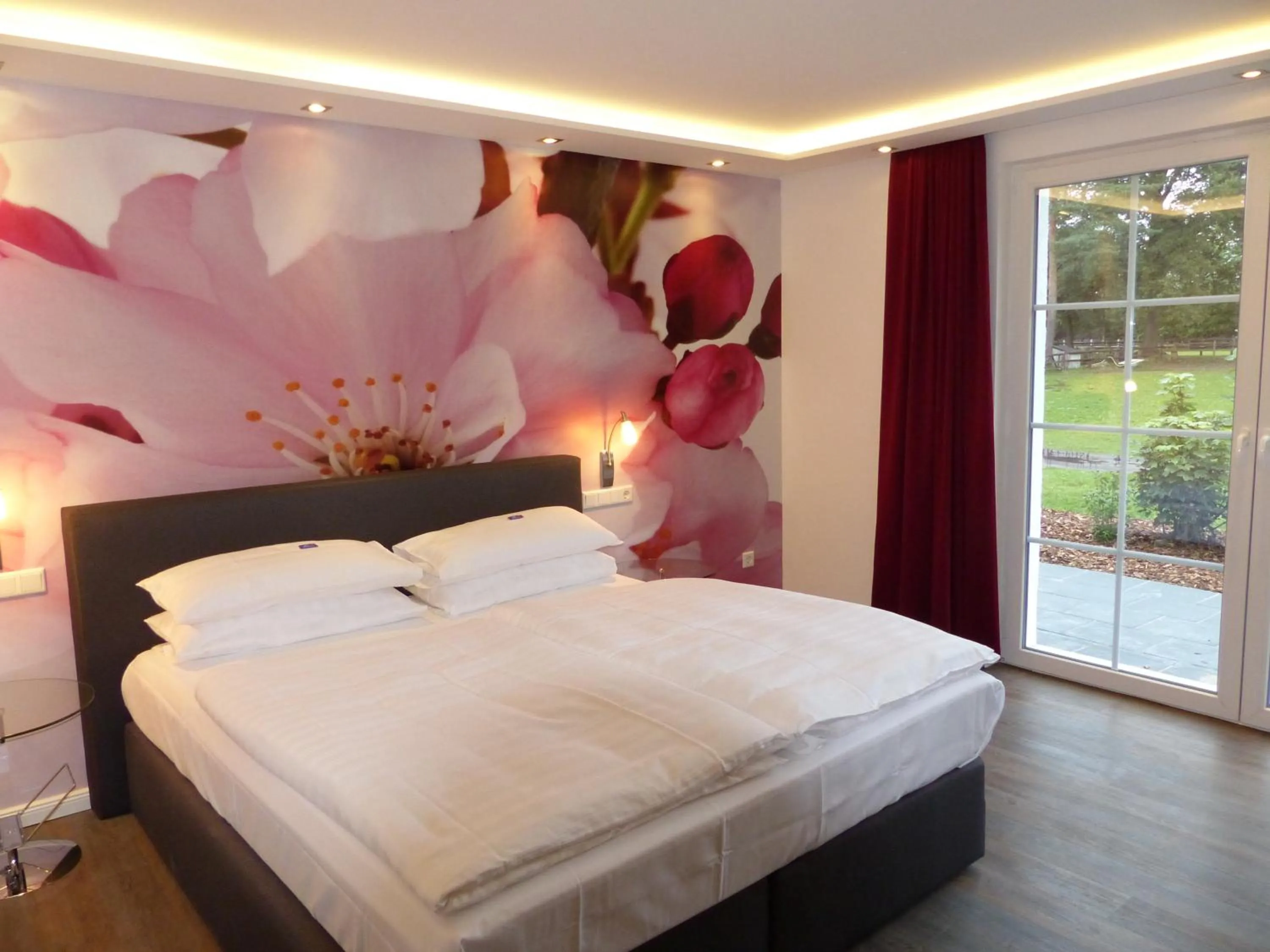 Photo of the whole room, Bed in Landhaus Wörpedorf