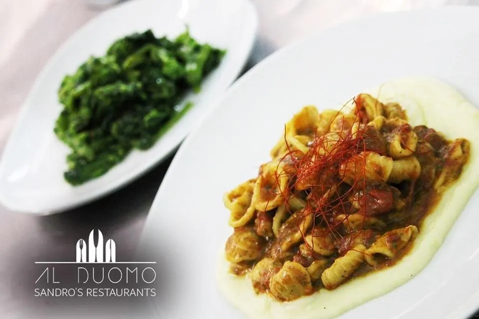 Food and drinks in Hotel Federico II