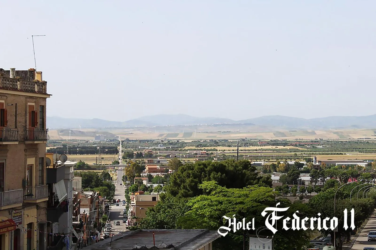 City view in Hotel Federico II