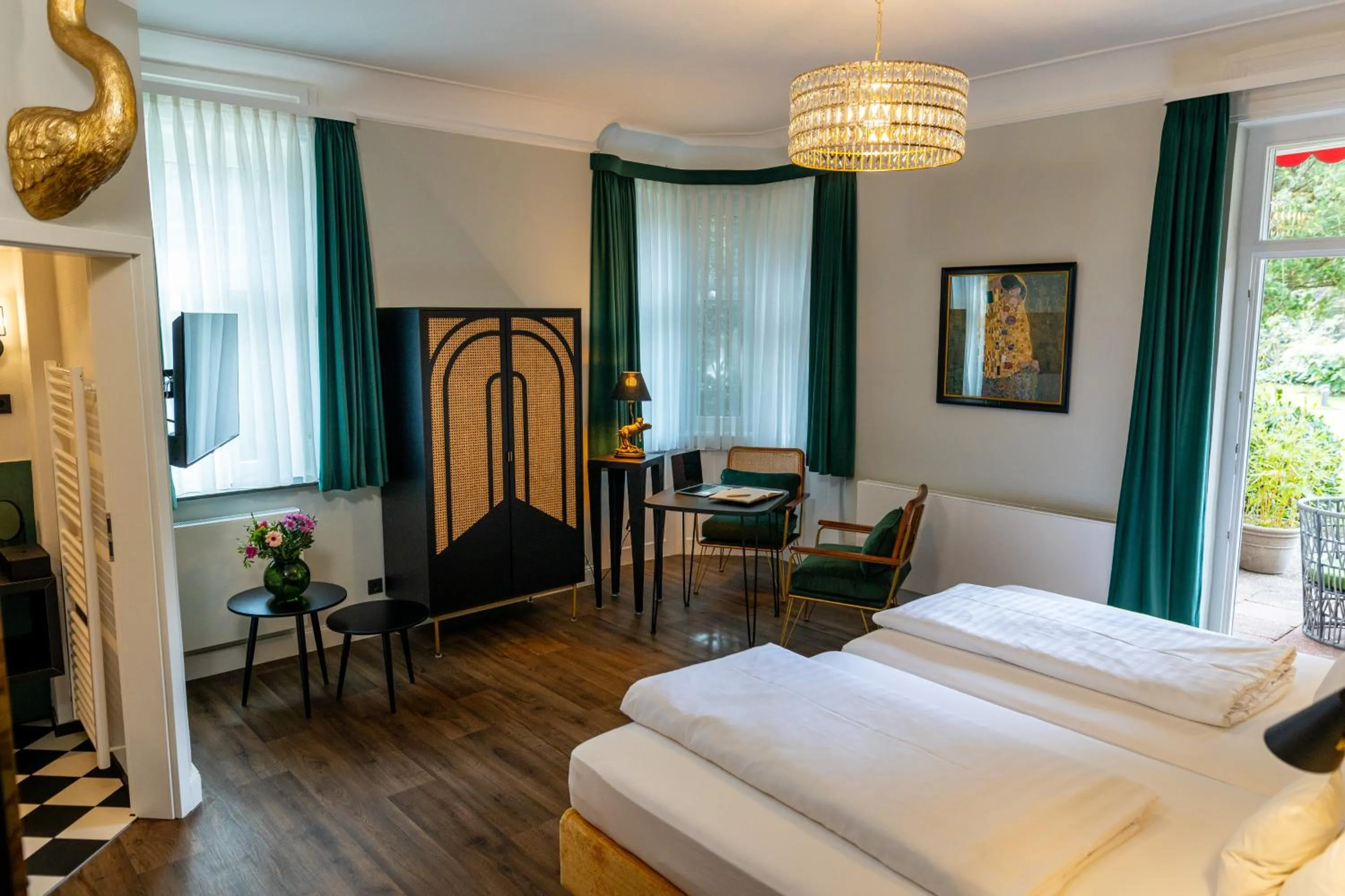 Photo of the whole room, Bed in Boutique Hotel Bundschuh 3 Sterne Superior