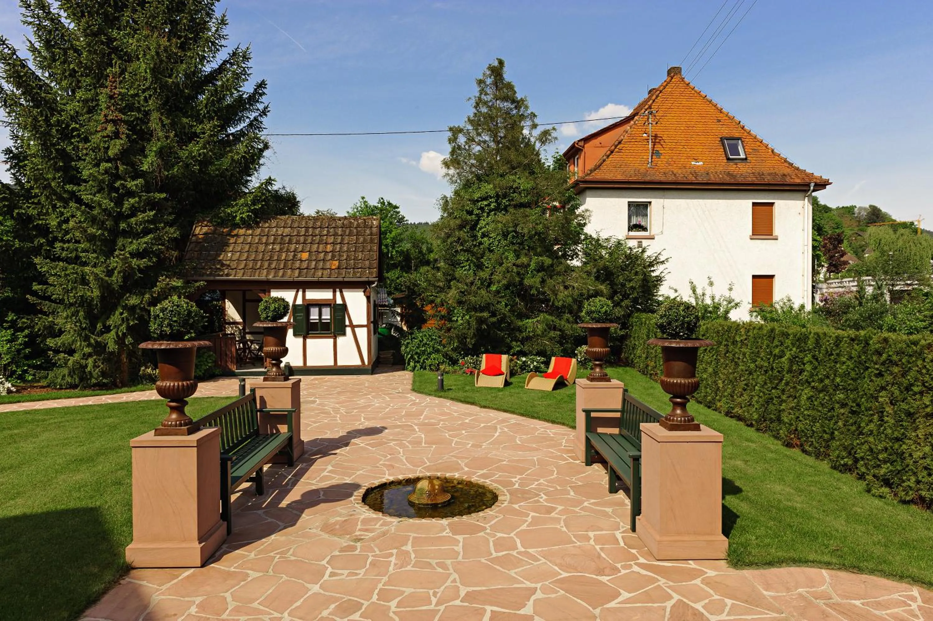 Patio in Boutique Hotel Bundschuh 3 Sterne Superior