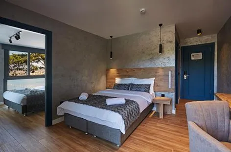 Bed in Sifne Thermal Otel