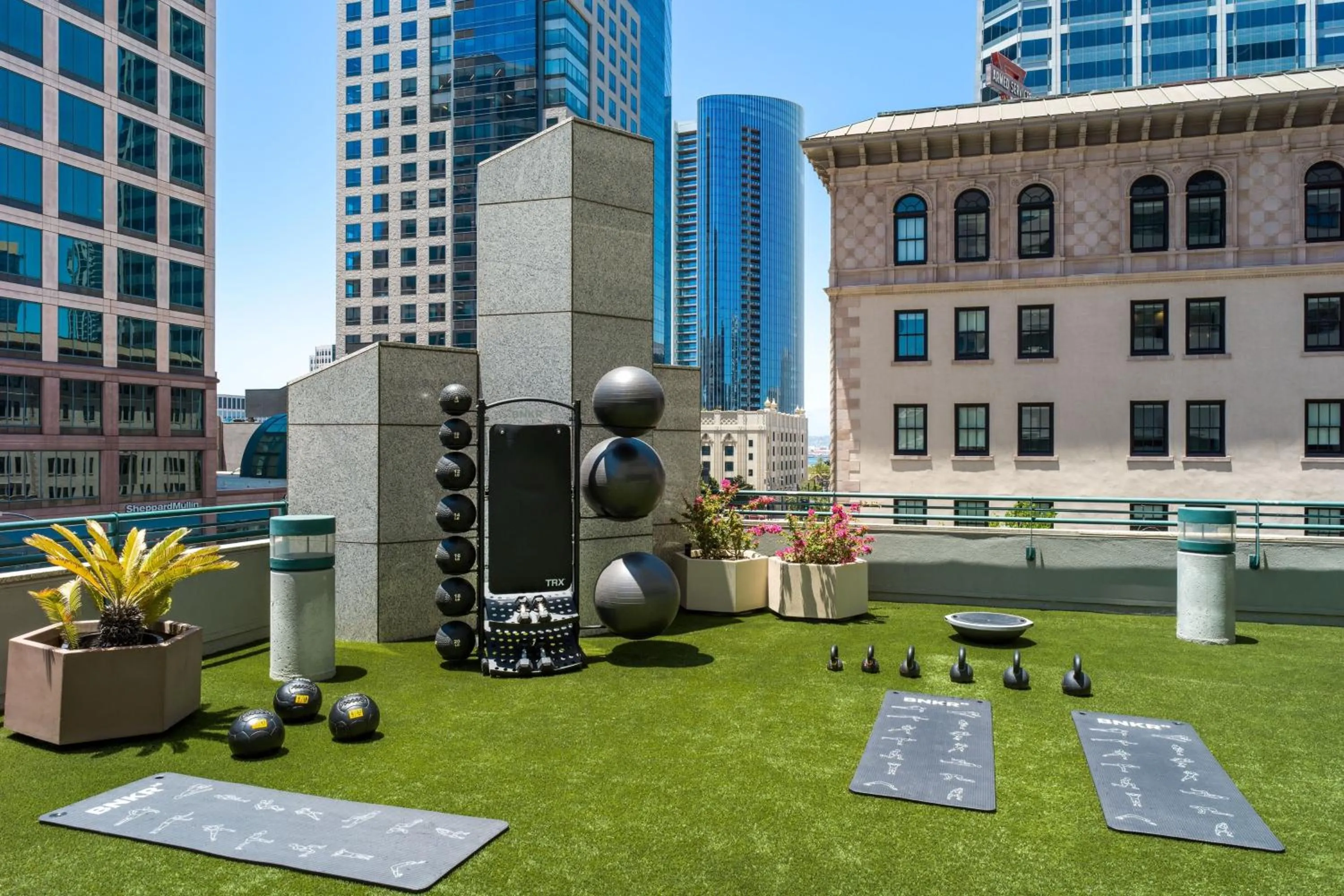 Fitness centre/facilities in The Westin San Diego Bayview