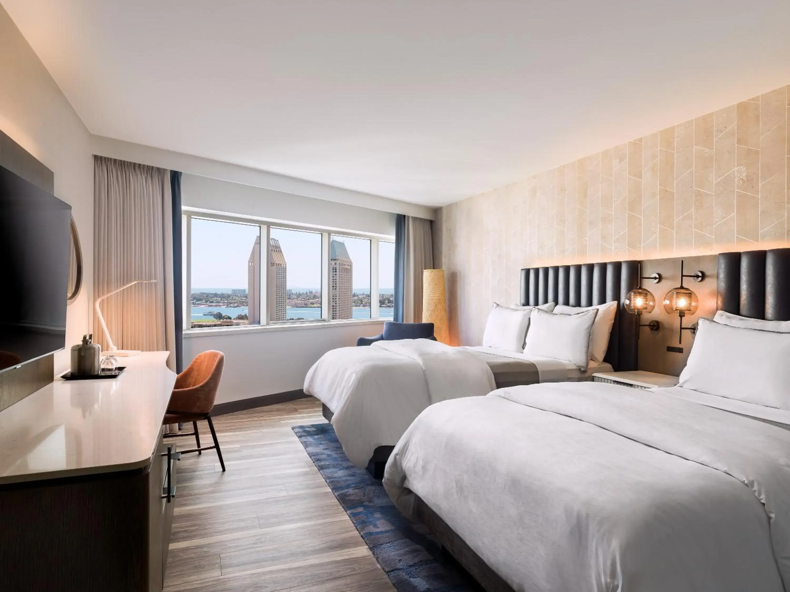 Double Room with Two Double Beds and City View in The Westin San Diego Bayview Double Room with Two Double Beds and City View in The Westin San Diego Bayview