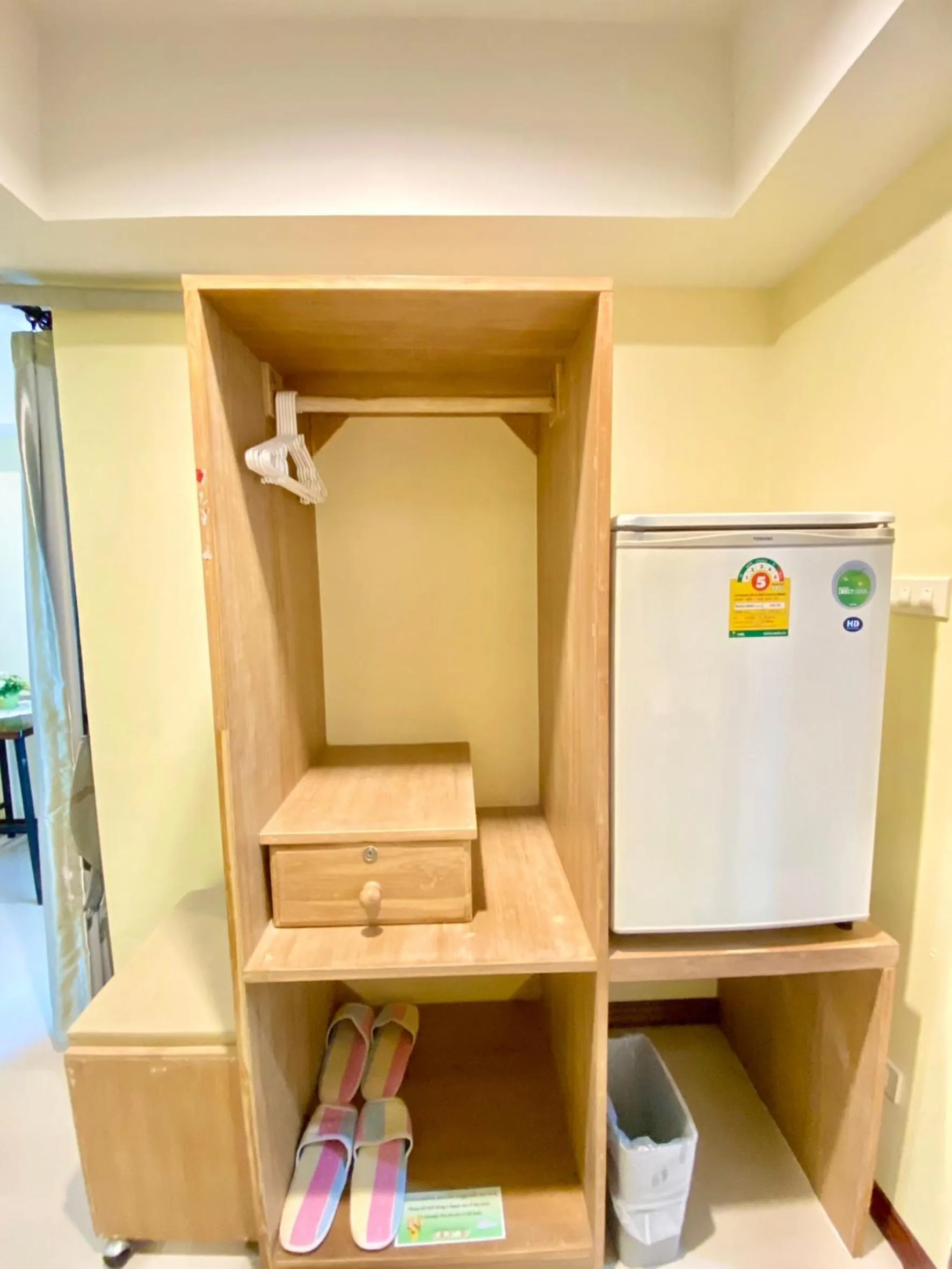 wardrobe in Chinda Boutique Hotel