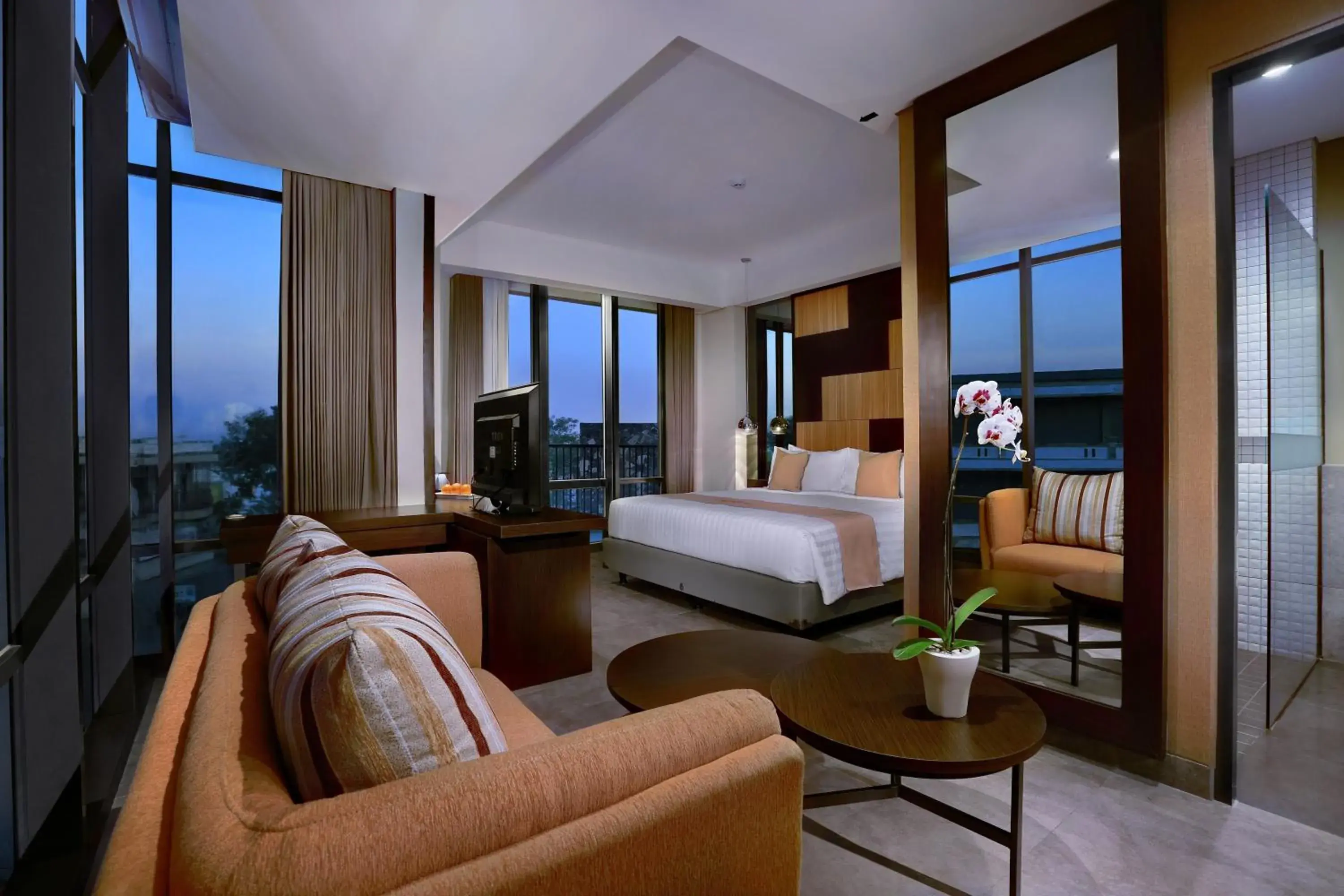 Deluxe Double Room in Aston Inn Mataram Deluxe Double Room in Aston Inn Mataram