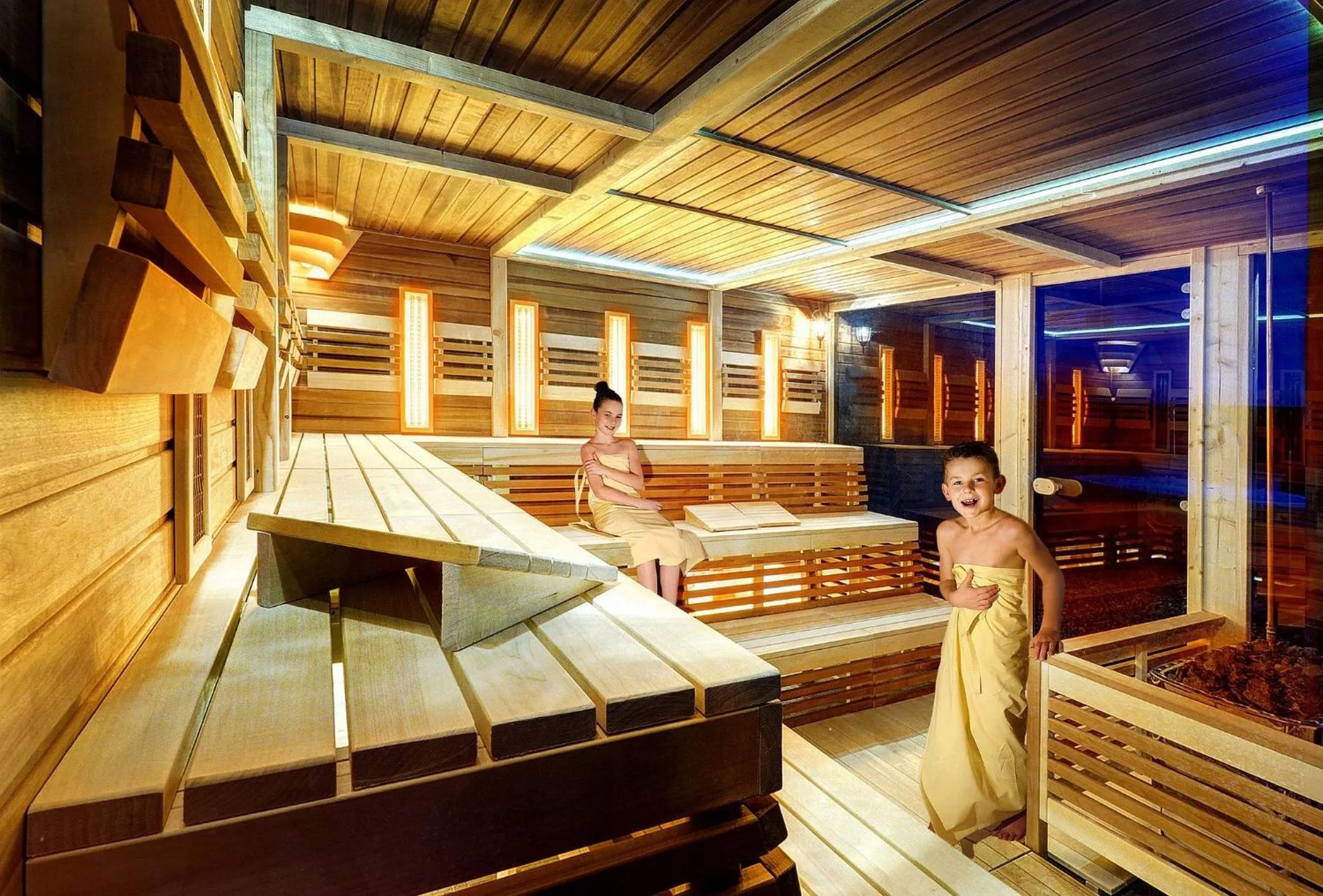 People in Tatralandia Chatky