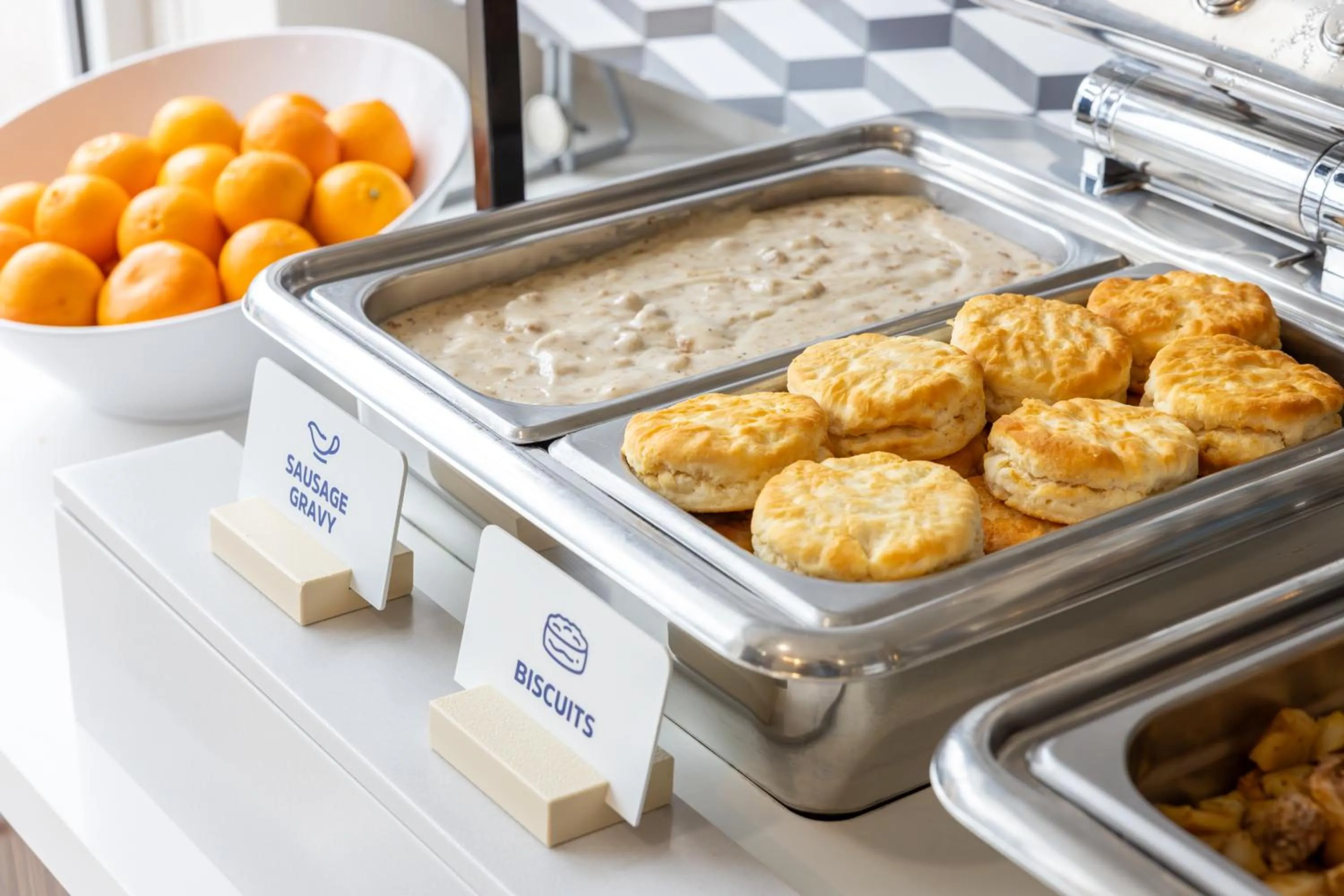 Buffet breakfast in Holiday Inn Express Hotel & Suites Wichita Airport by IHG