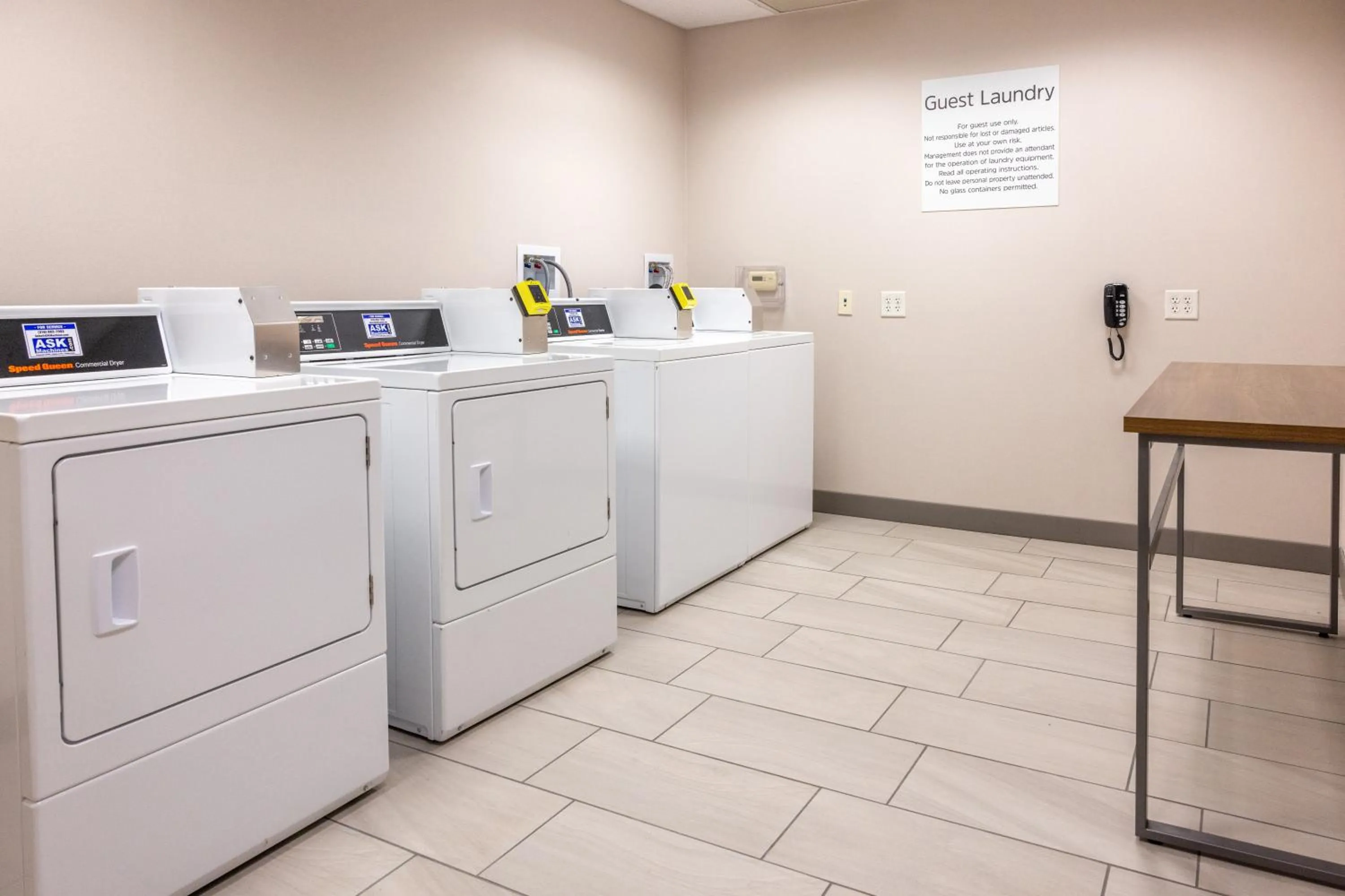 laundry in Holiday Inn Express Hotel & Suites Wichita Airport by IHG