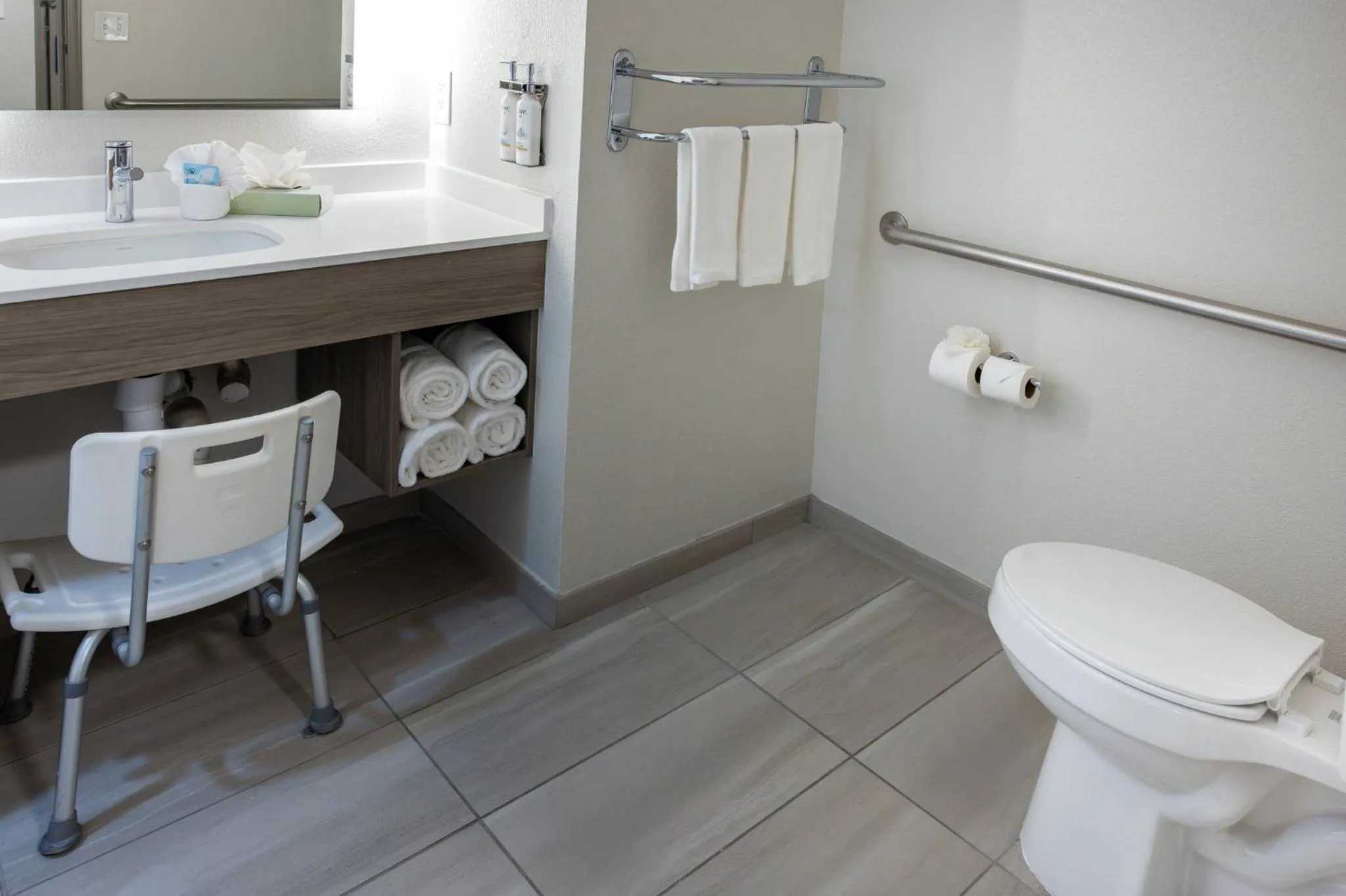 Bathroom in Holiday Inn Express Hotel & Suites Wichita Airport by IHG