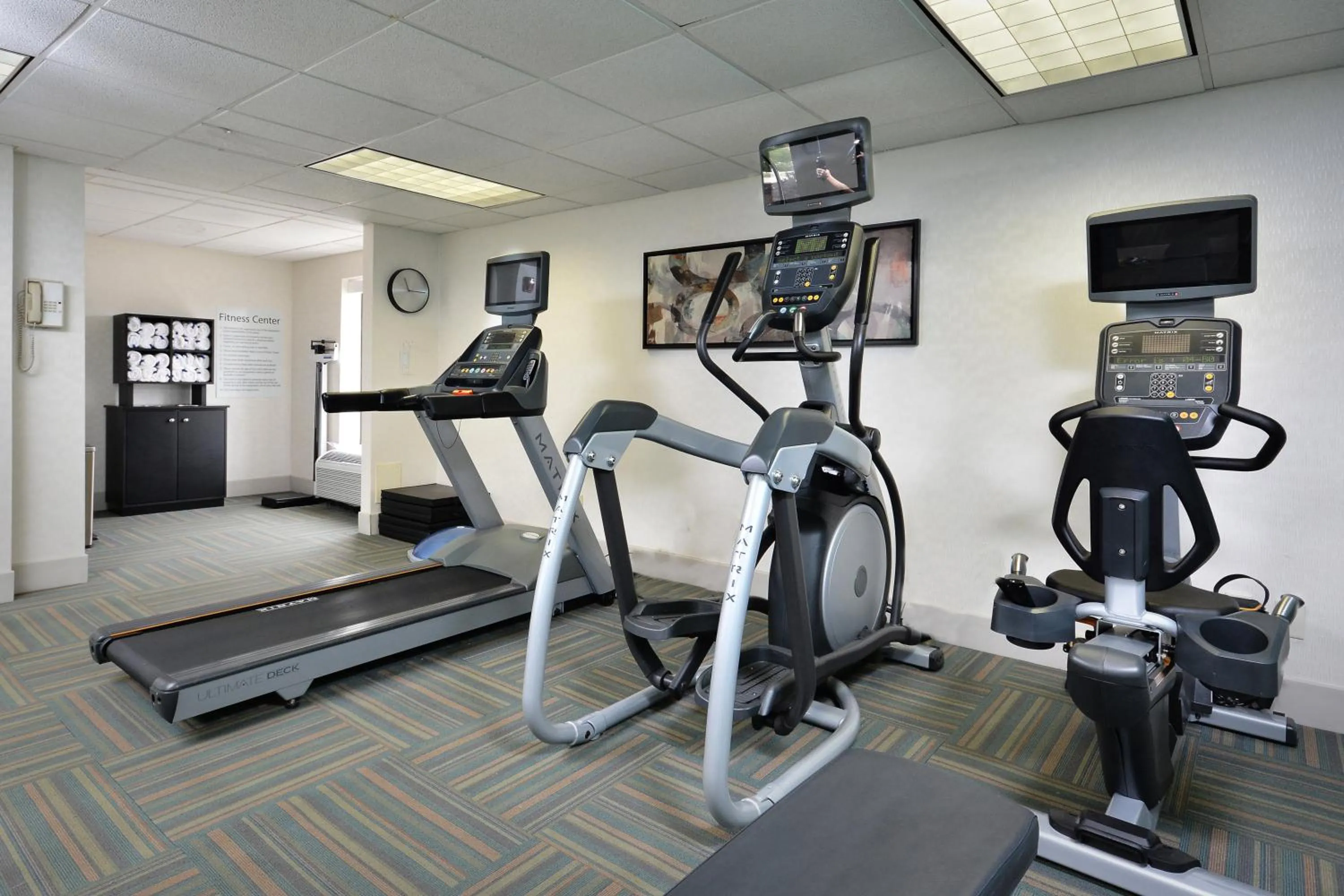 Fitness centre/facilities in Holiday Inn Express Lynchburg by IHG