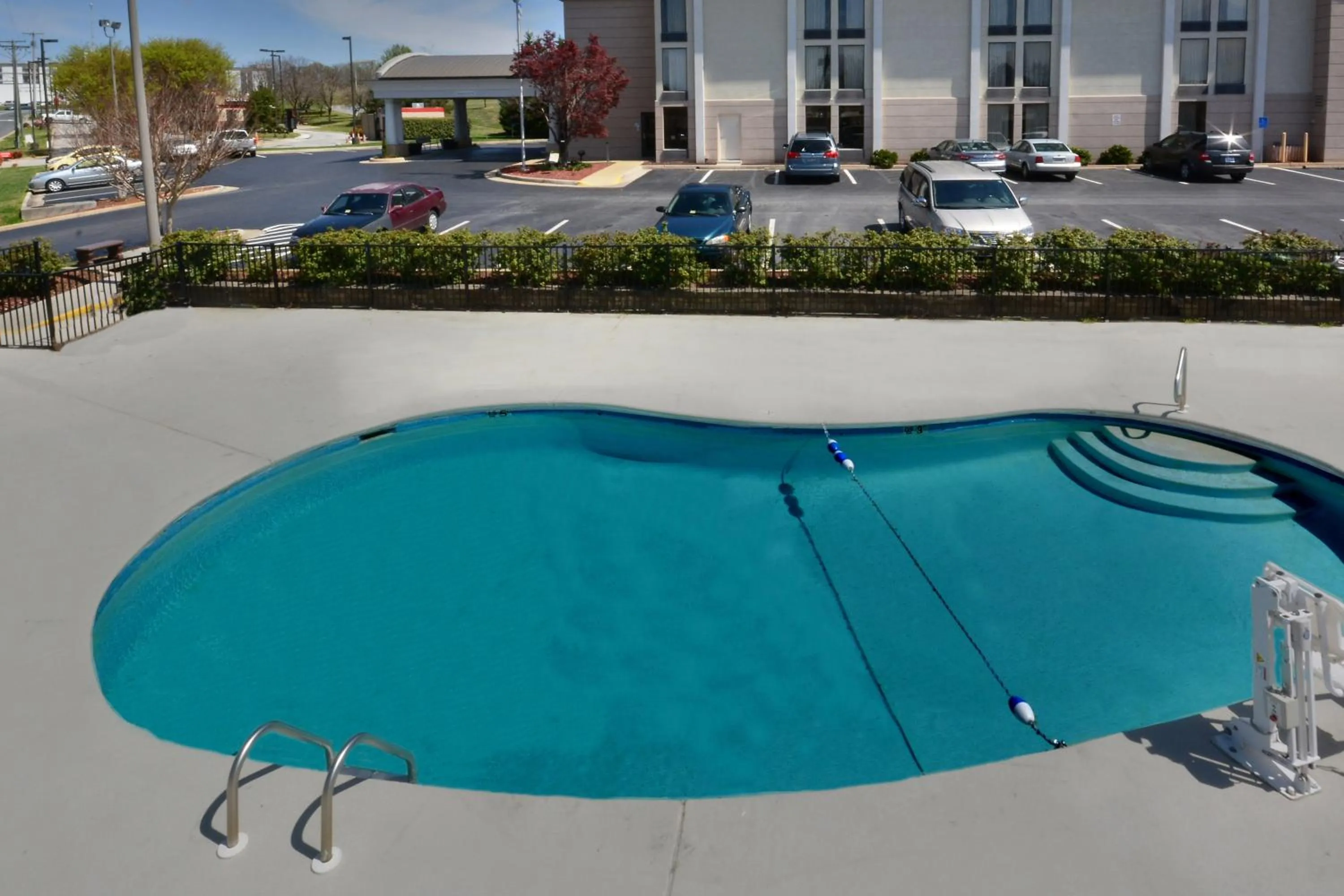 Swimming pool in Holiday Inn Express Lynchburg by IHG