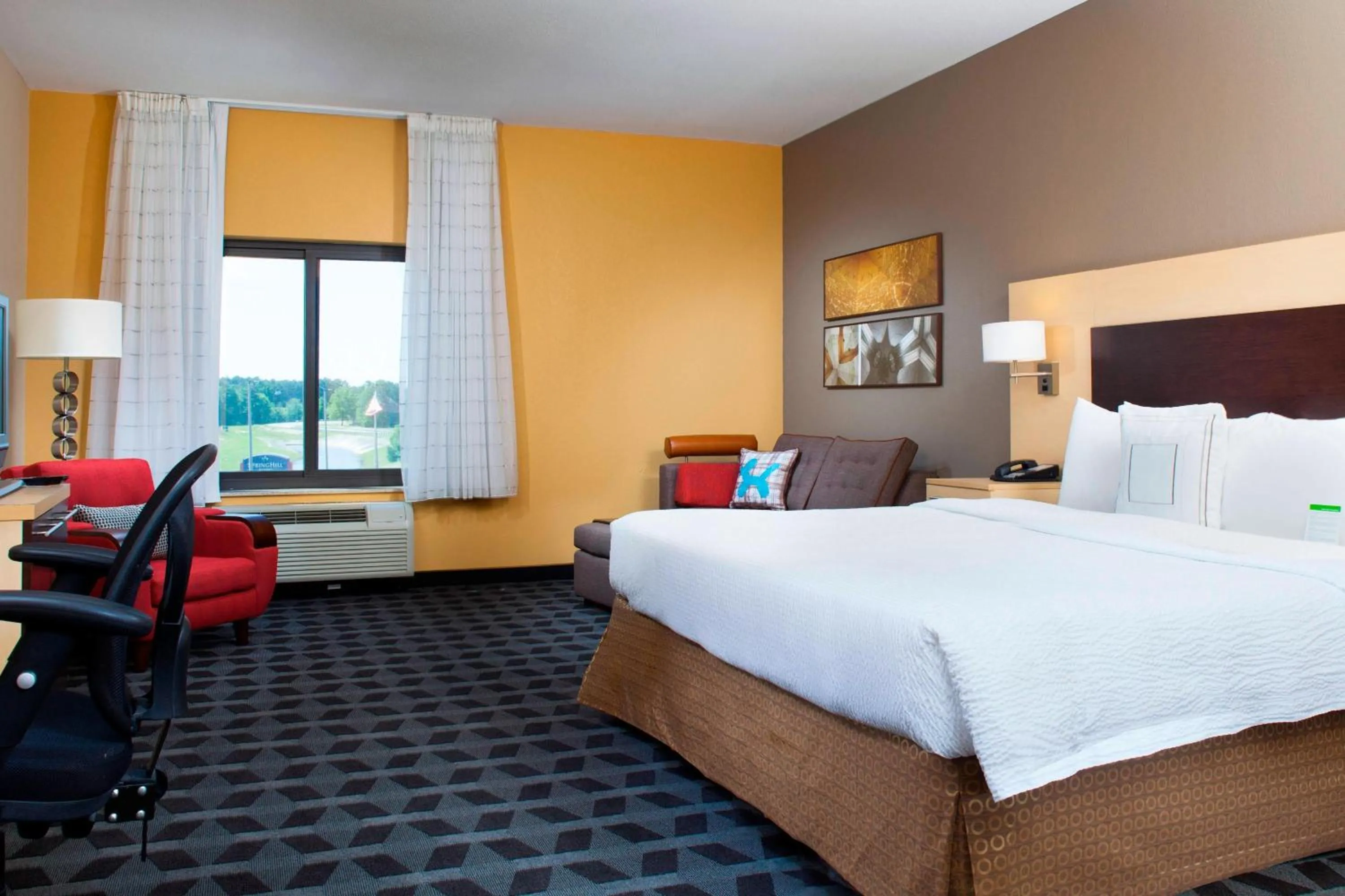 Bedroom, Bed in TownePlace Suites by Marriott Savannah Airport