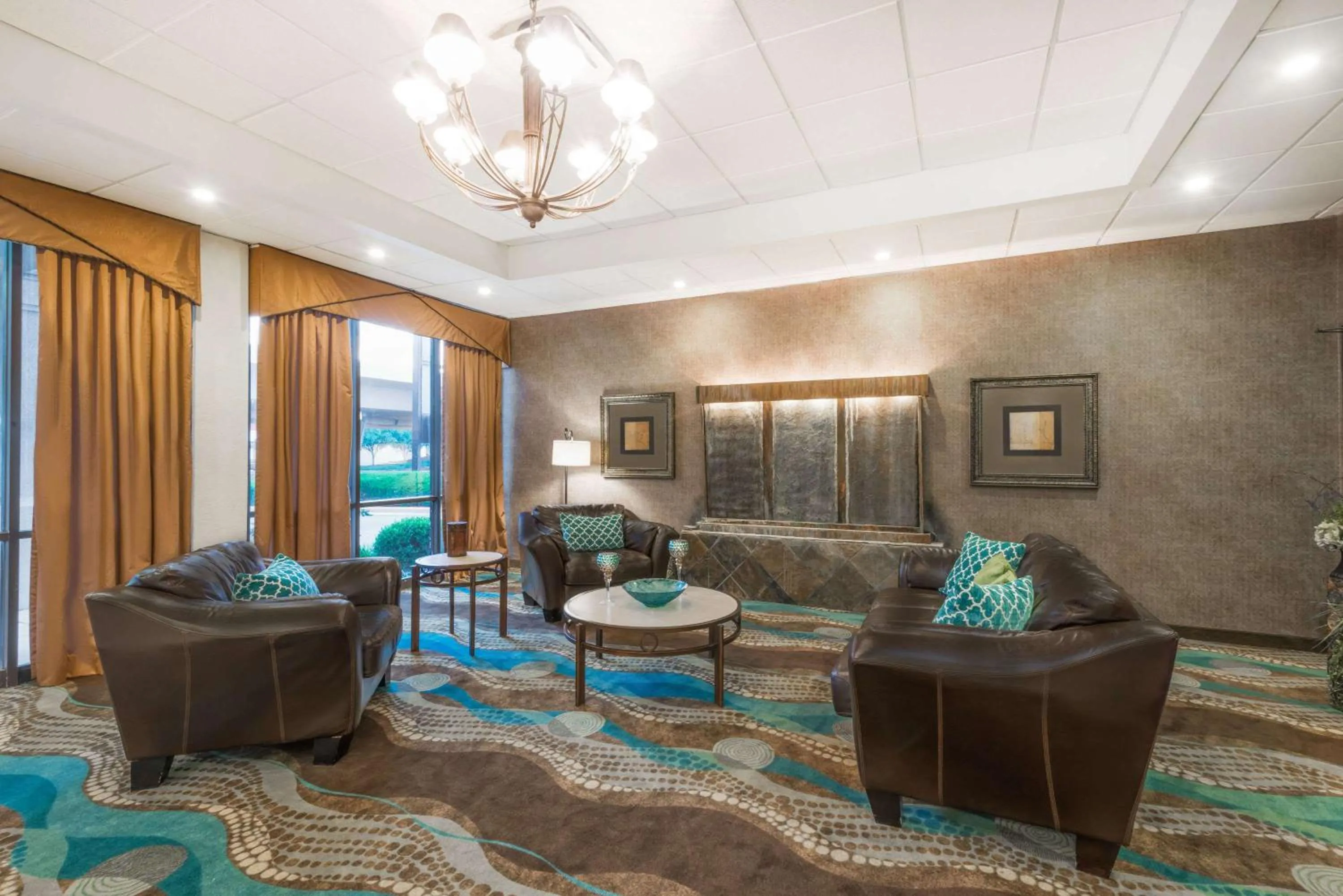 Lobby or reception in Wyndham Garden Wichita Downtown