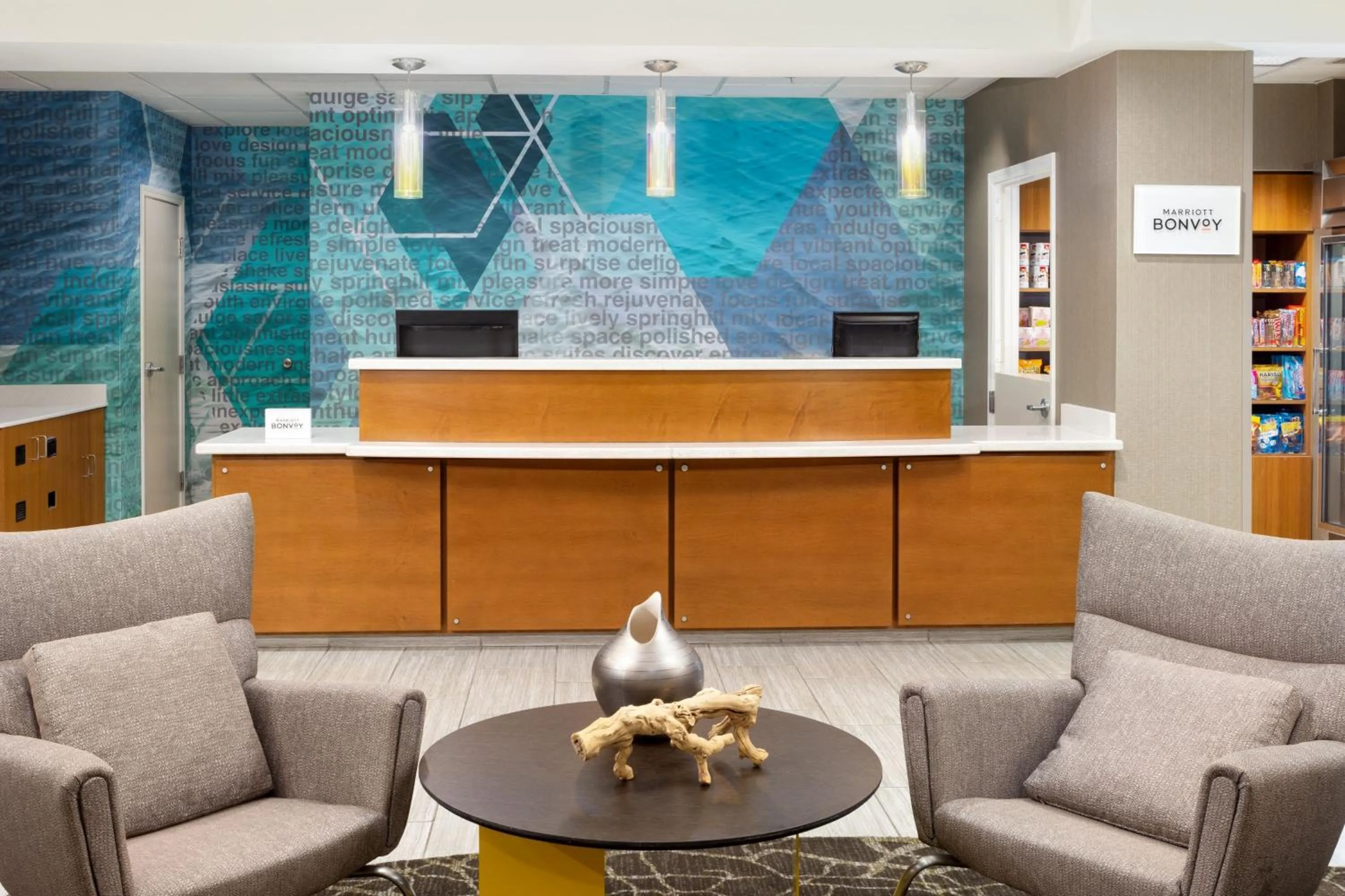 Lobby or reception in SpringHill Suites by Marriott Sacramento Roseville
