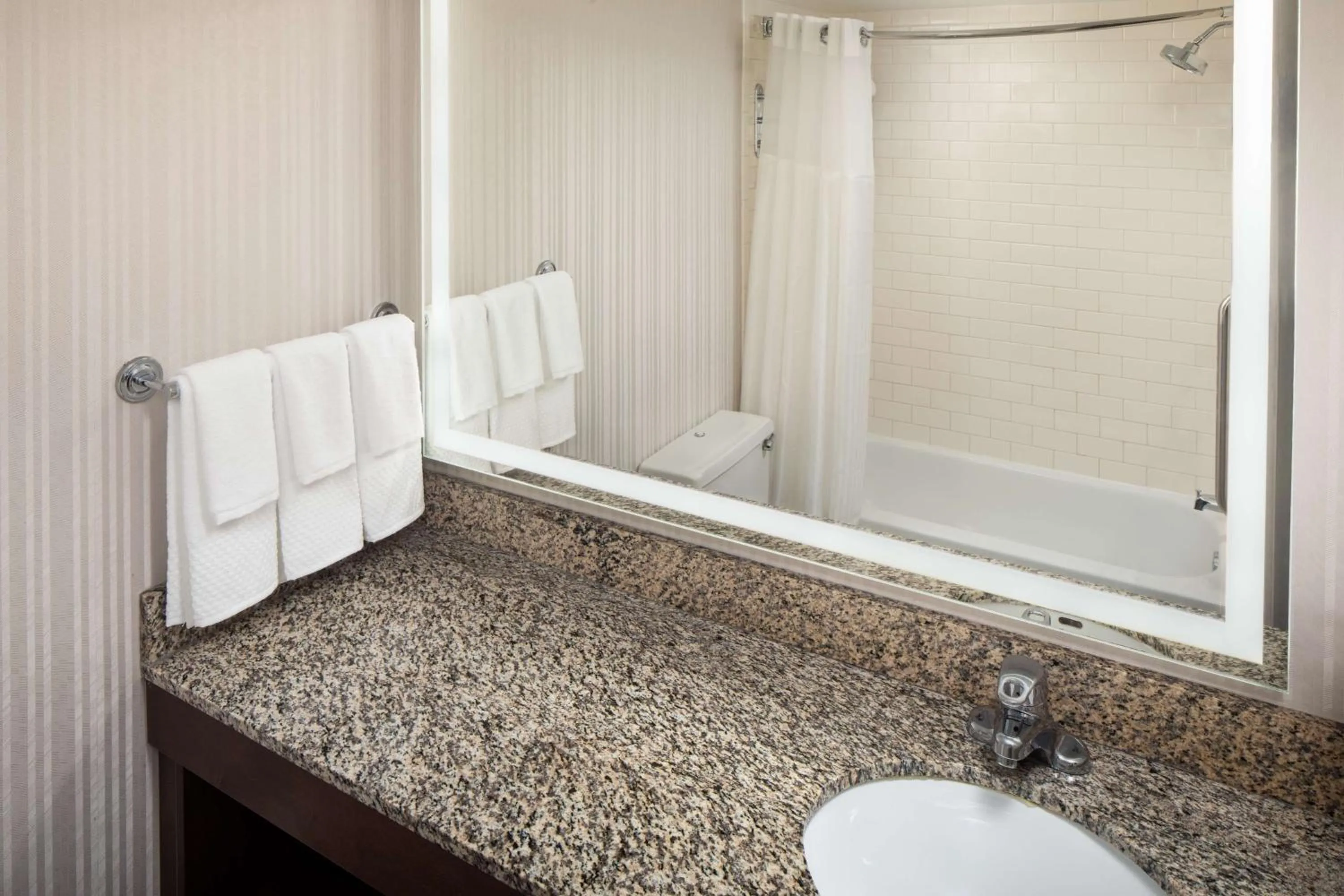 Bathroom in DoubleTree by Hilton Silver Spring Washington DC North