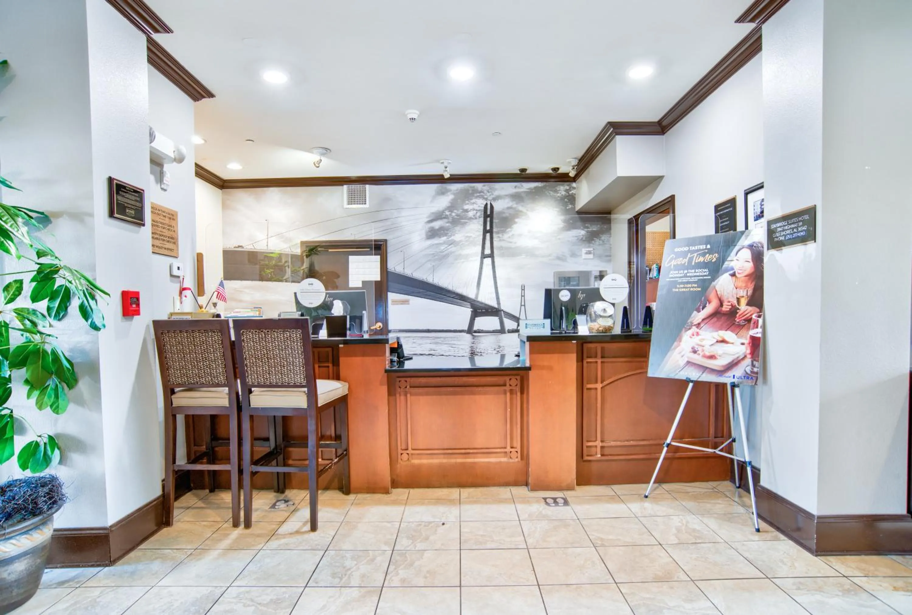 Lobby or reception in Staybridge Suites Gulf Shores by IHG