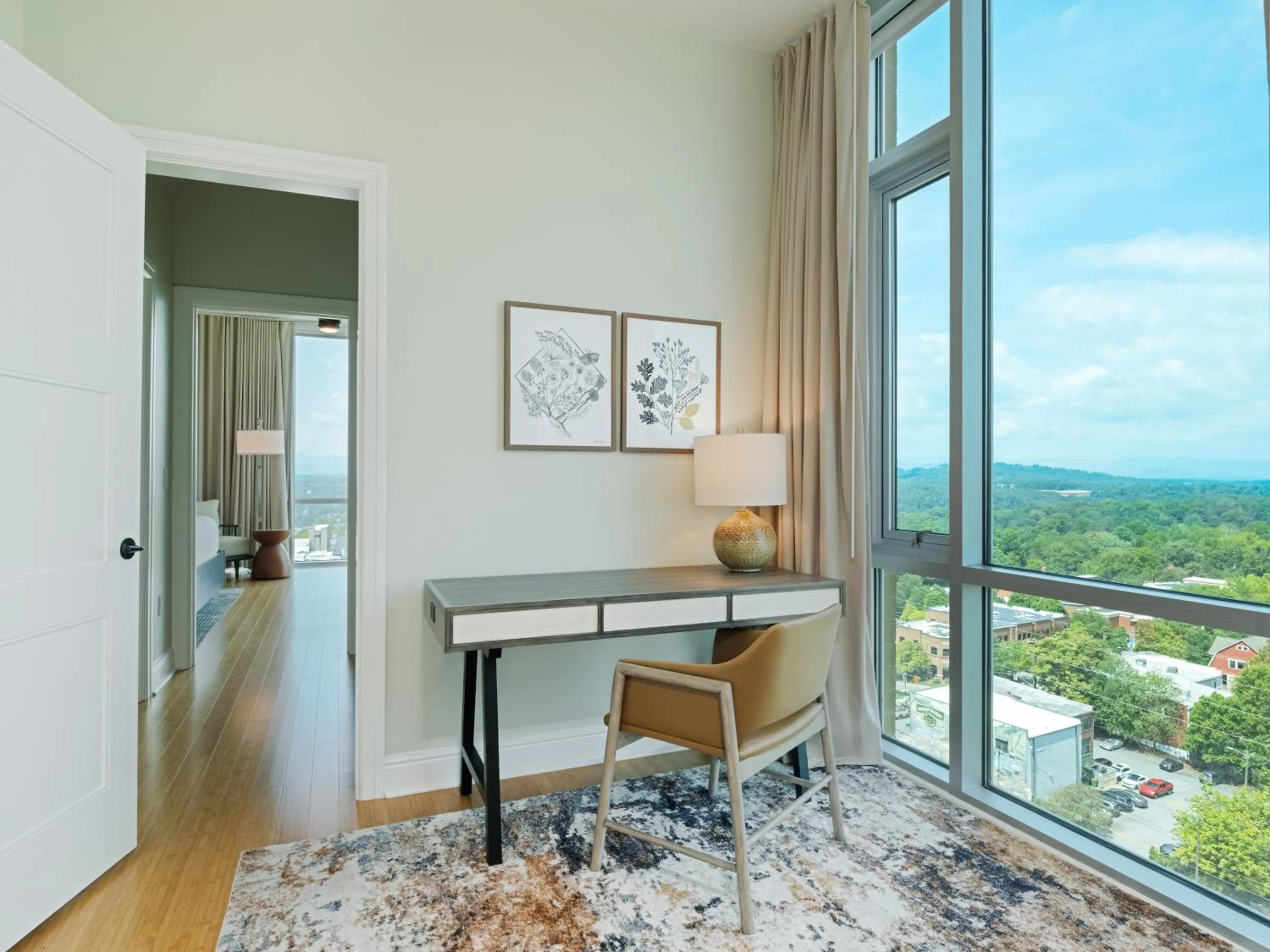 Living room in Hotel Indigo Asheville Downtown by IHG