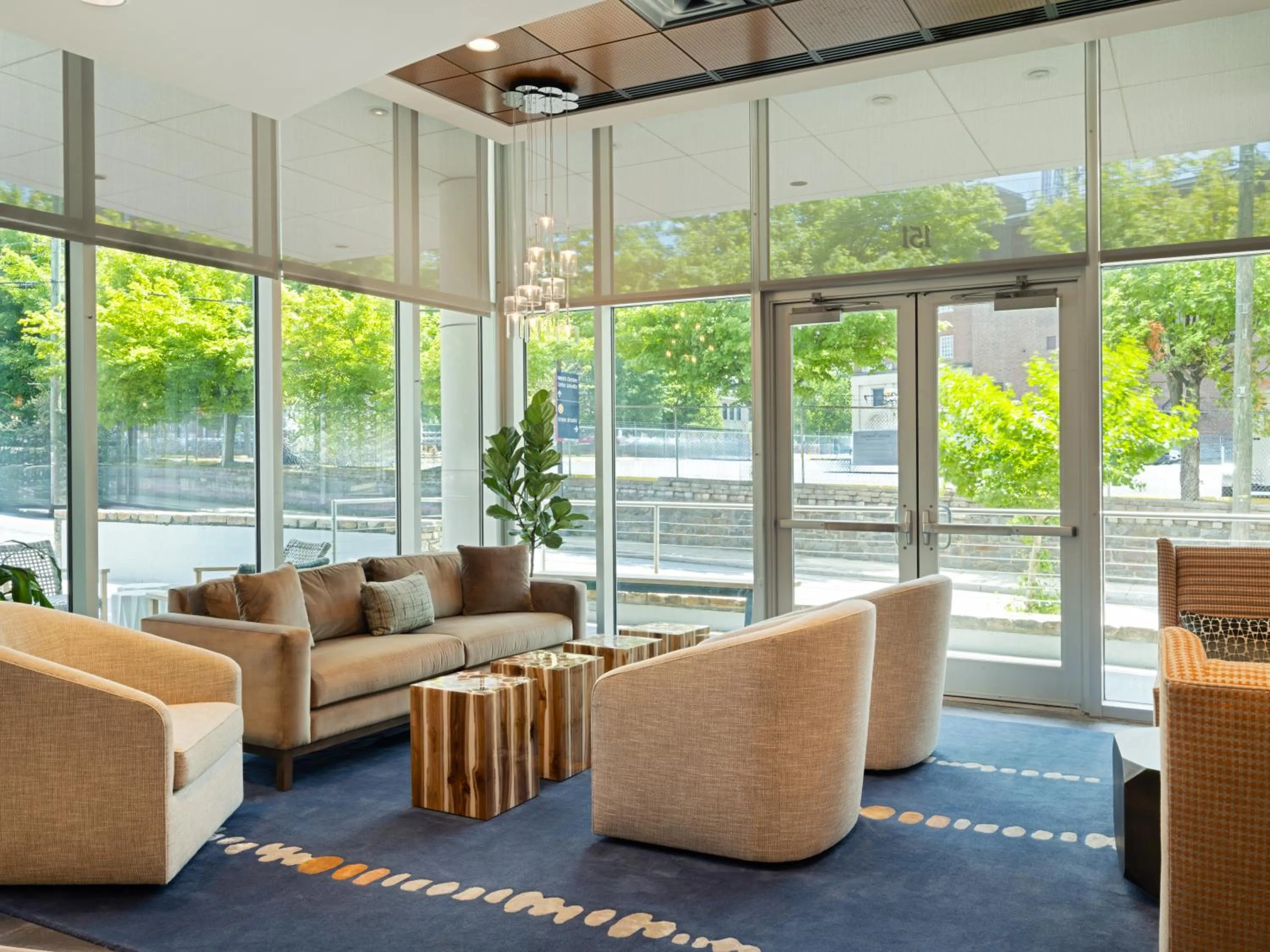 Lobby or reception in Hotel Indigo Asheville Downtown by IHG