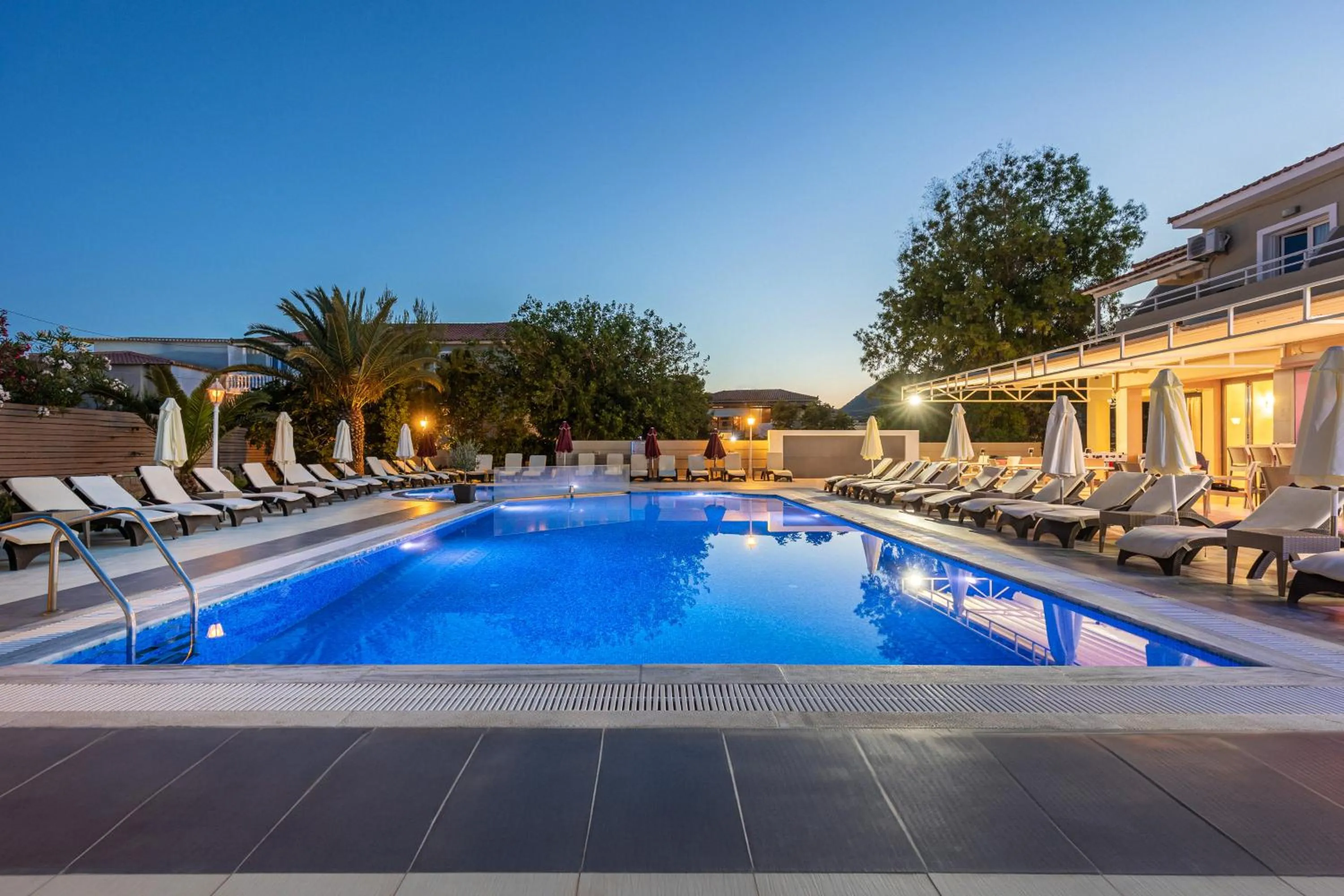 Swimming pool in Esperia Hotel