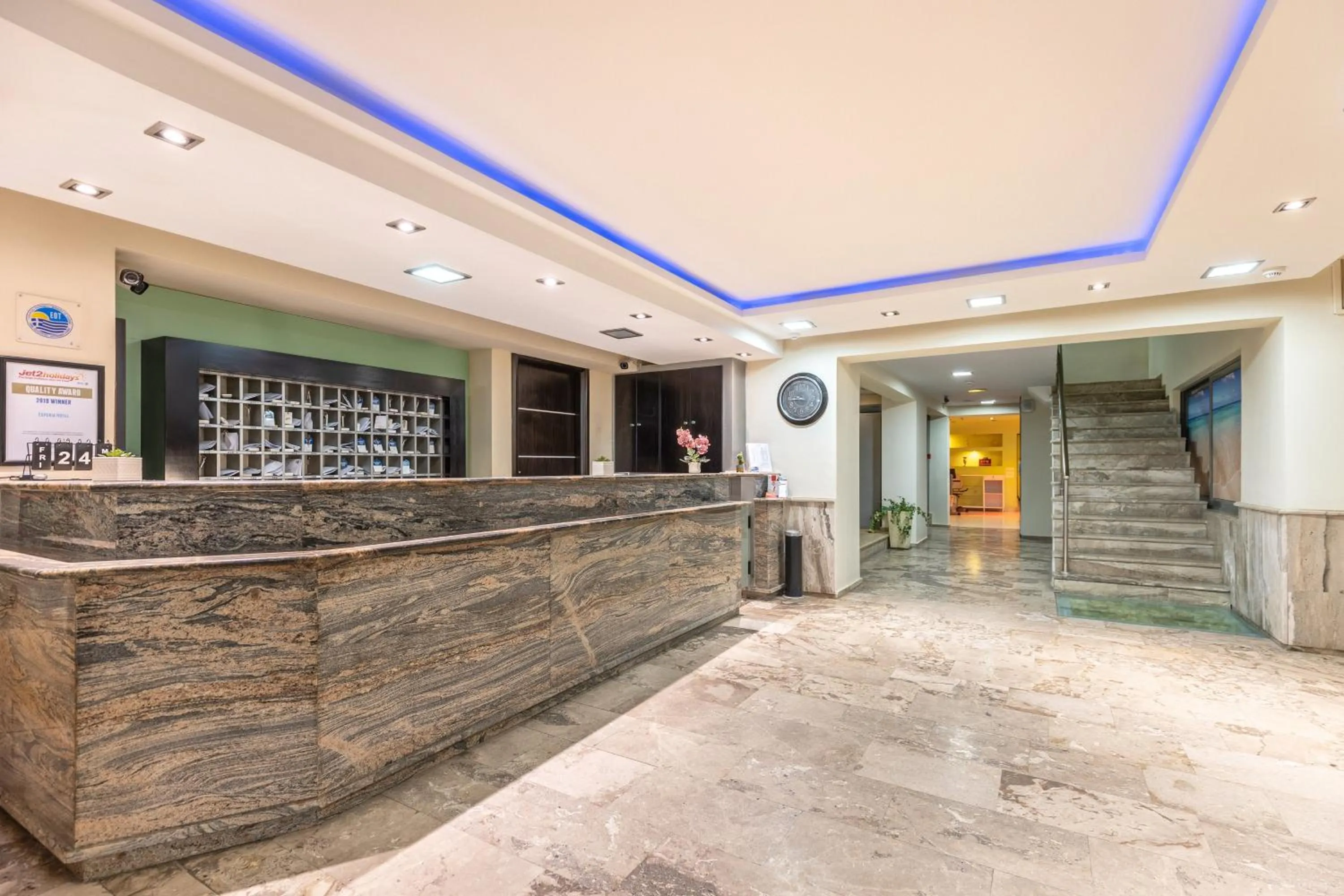 Lobby or reception in Esperia Hotel