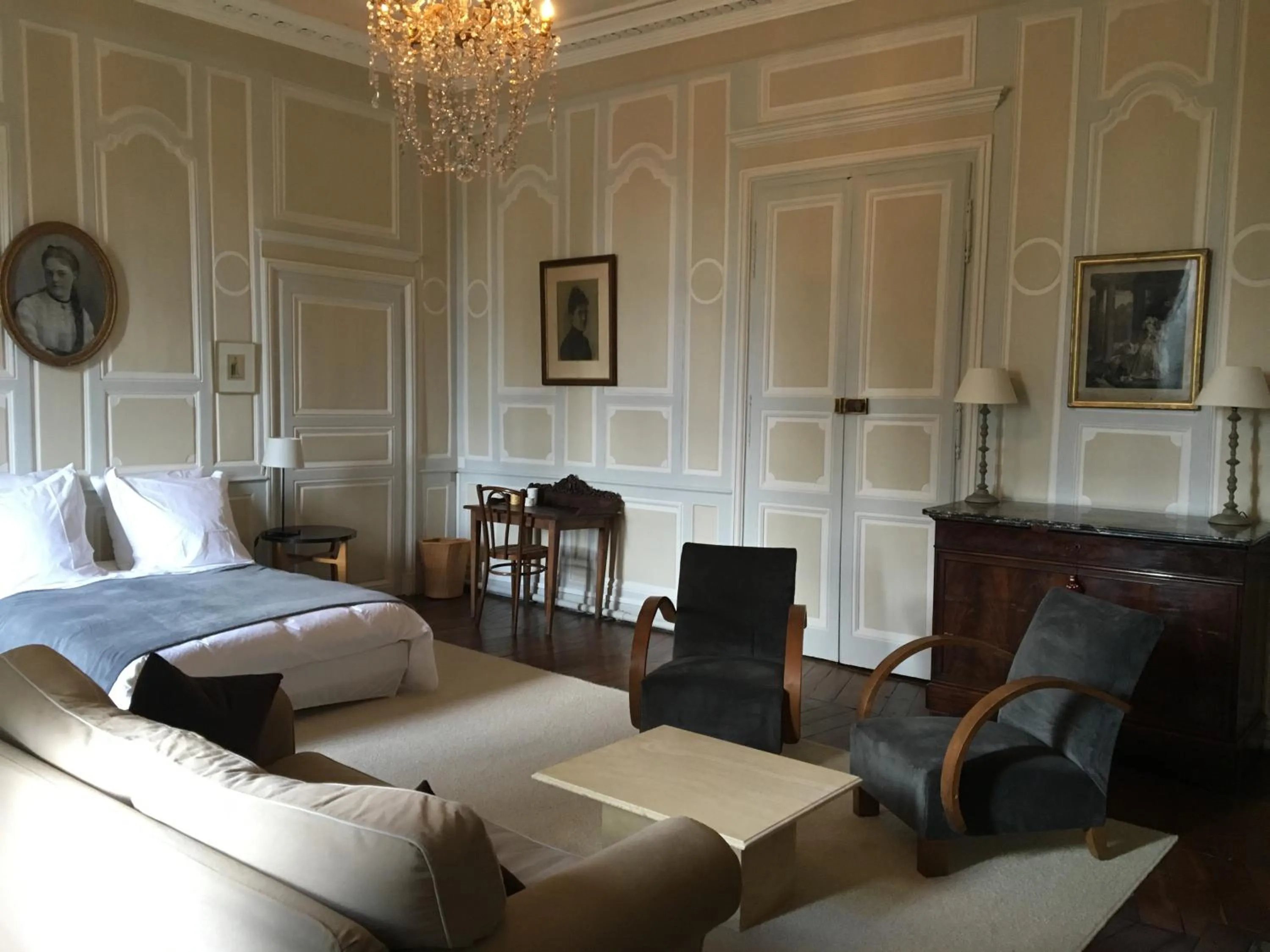 Bed in B&B Le Jardin de Carco