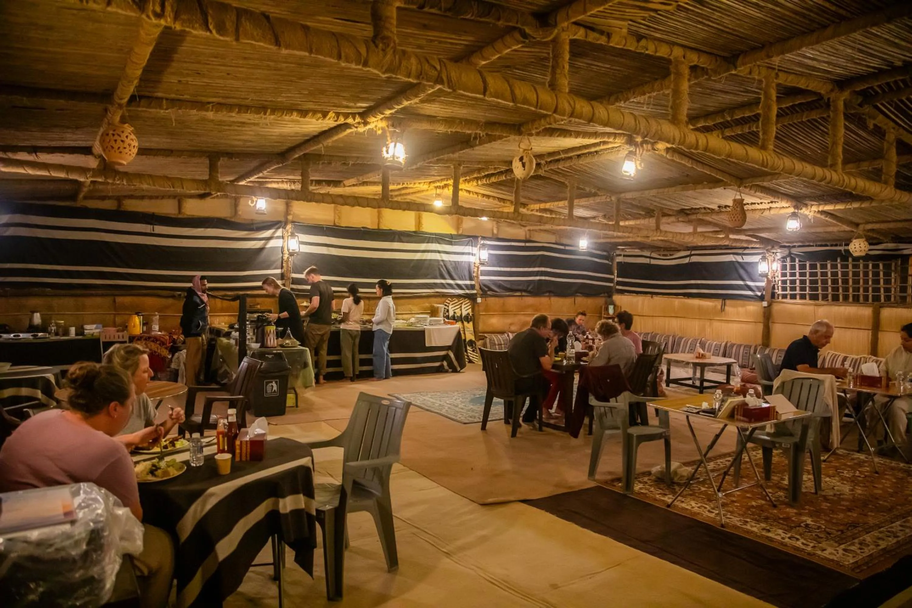 Dinner in Sands Dream Tourism Camp