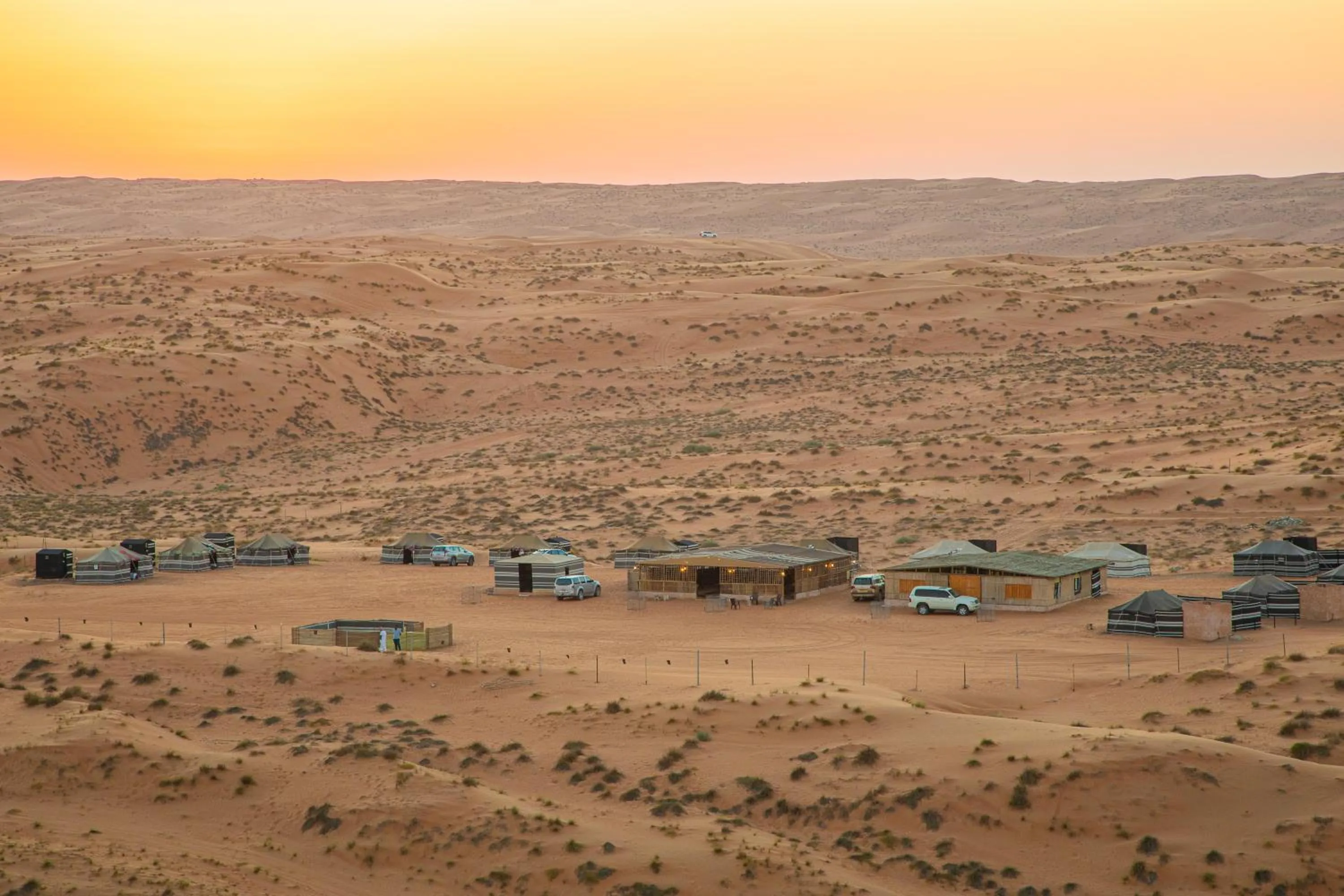 Bird's eye view in Sands Dream Tourism Camp