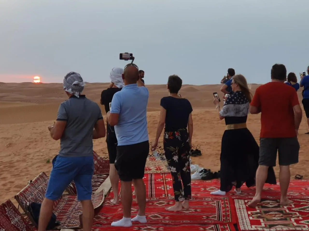 Sunset in Sands Dream Tourism Camp